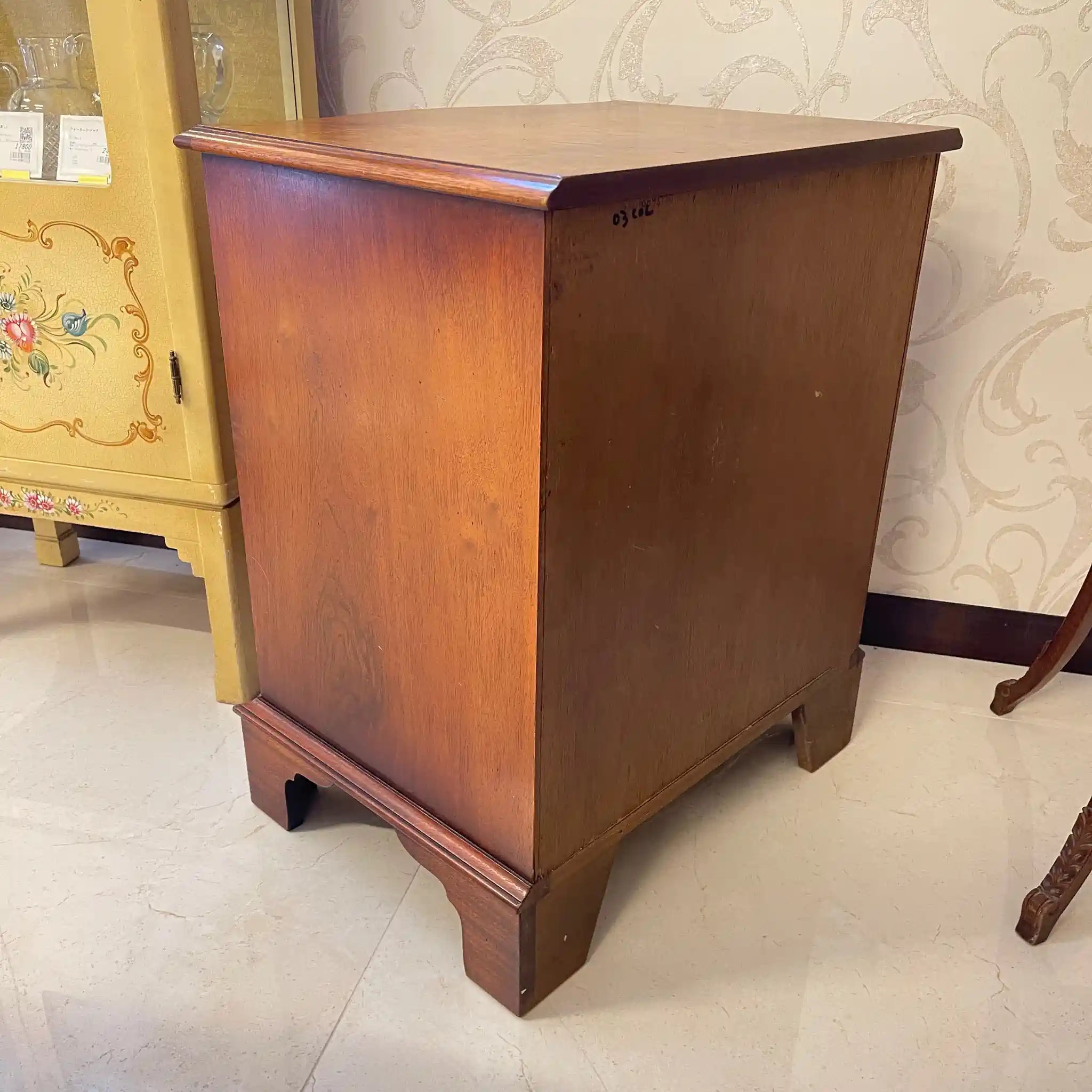 【リユース】 ミニチェスト / ウォールナット材 / イギリス