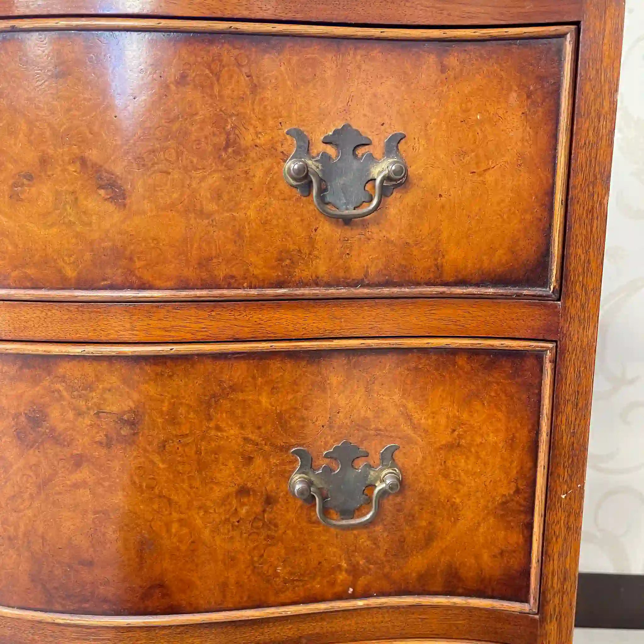 【リユース】 ミニチェスト / ウォールナット材 / イギリス