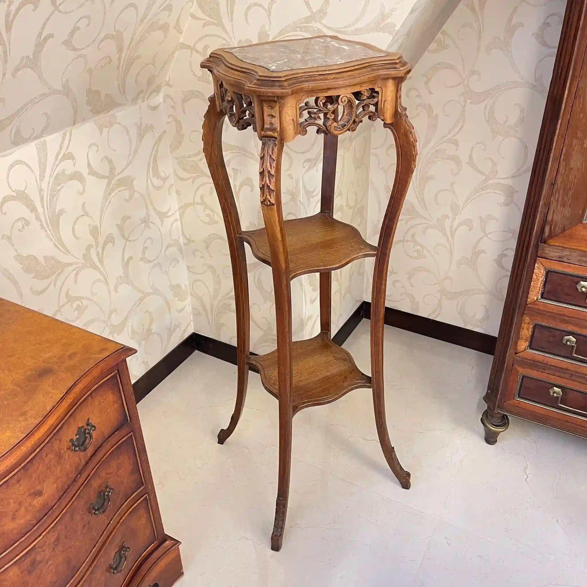 【リユース】 ミニチェスト / ウォールナット材 / イギリス