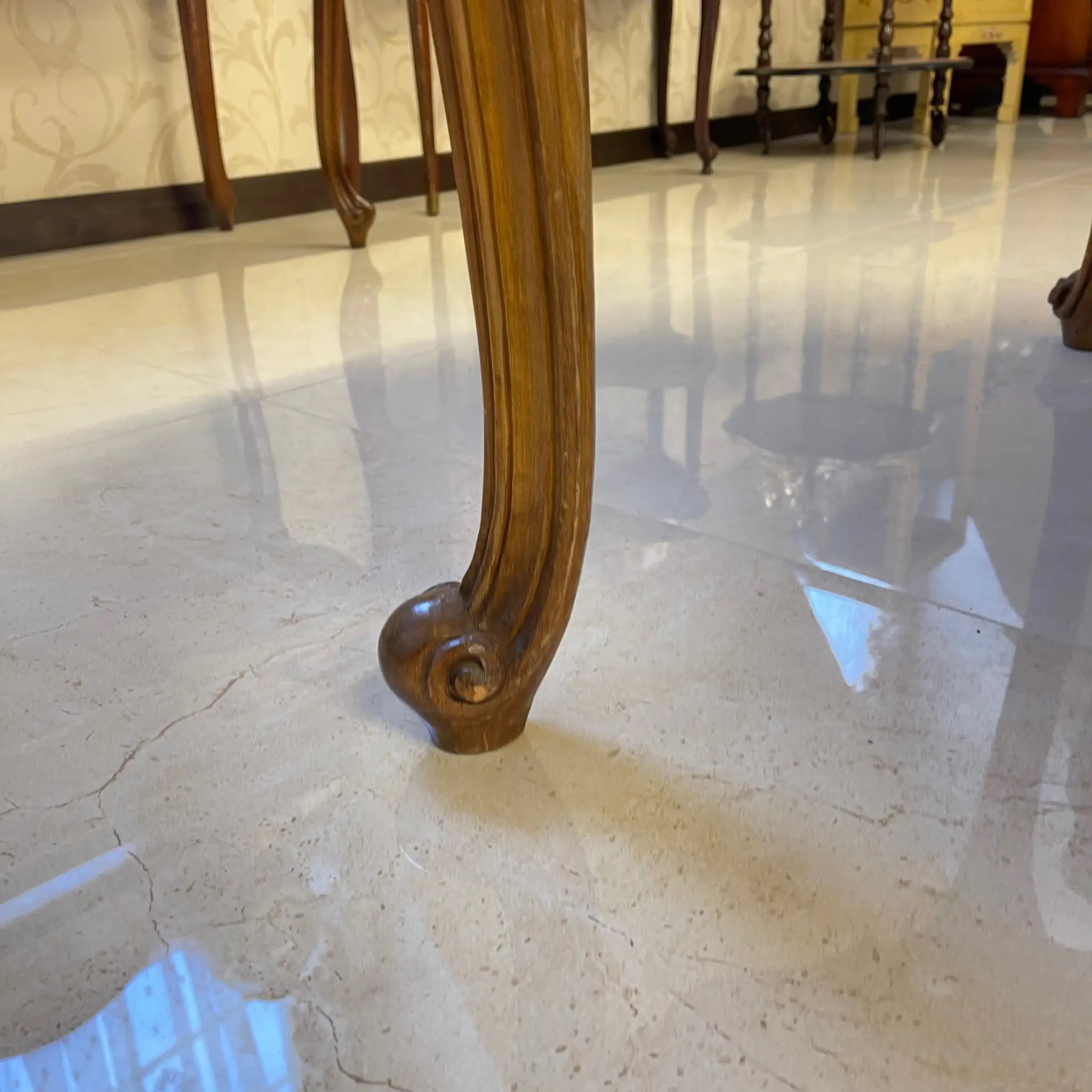 【アンティーク】 アームチェア / ジョージアン様式 / ベロア / イギリス / イギリス直輸入