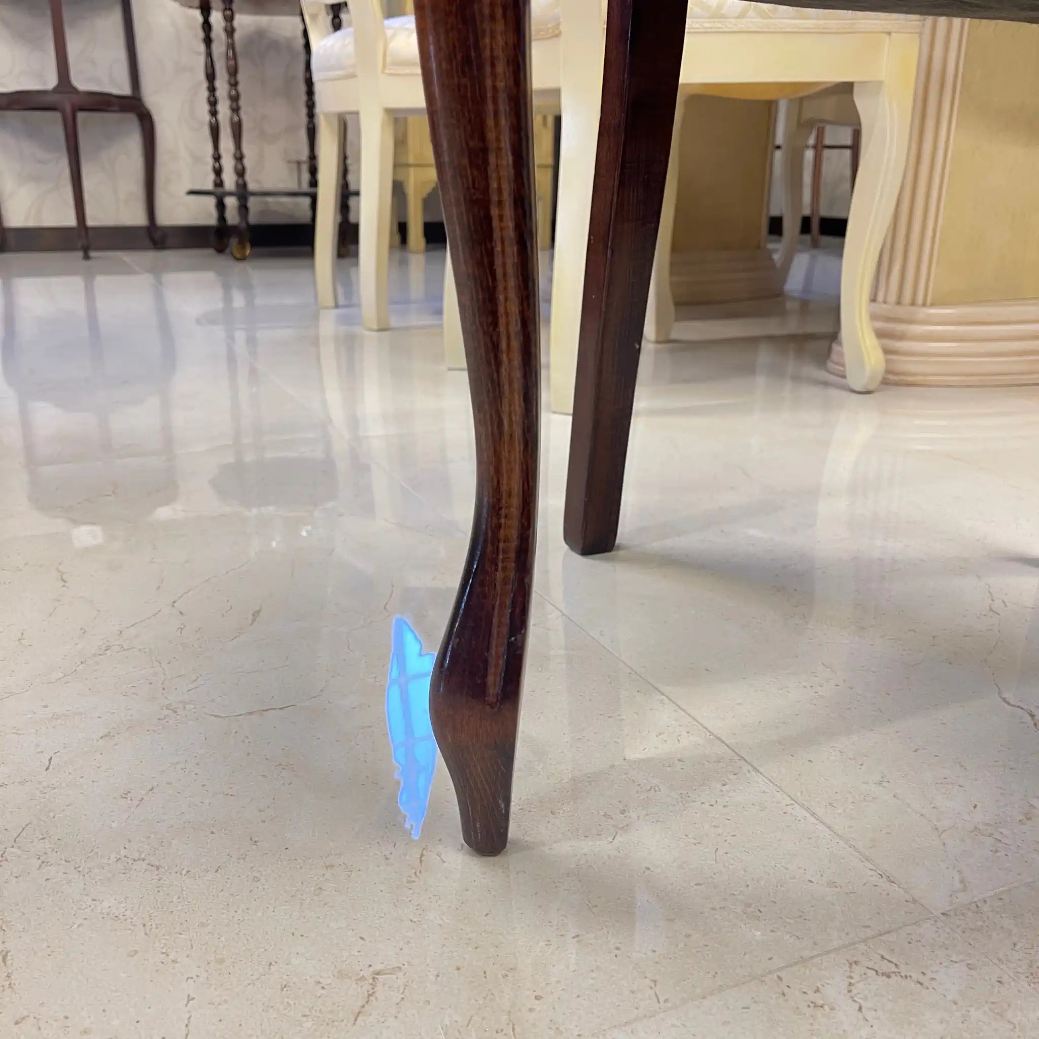 【アンティーク】 アンティーク調ダイニングセット / 象嵌(インレイ)