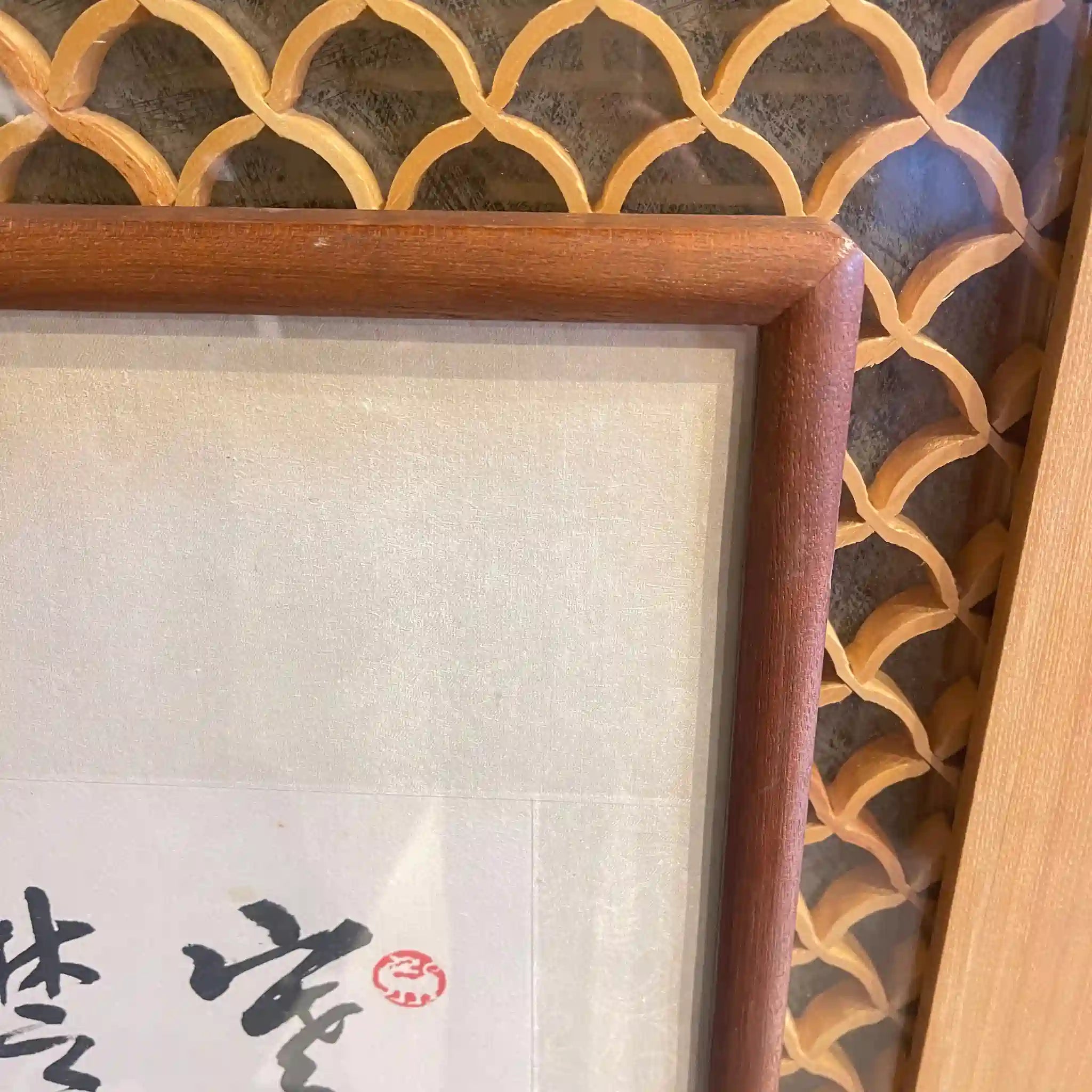 【骨董品】 掛け額 / 中国