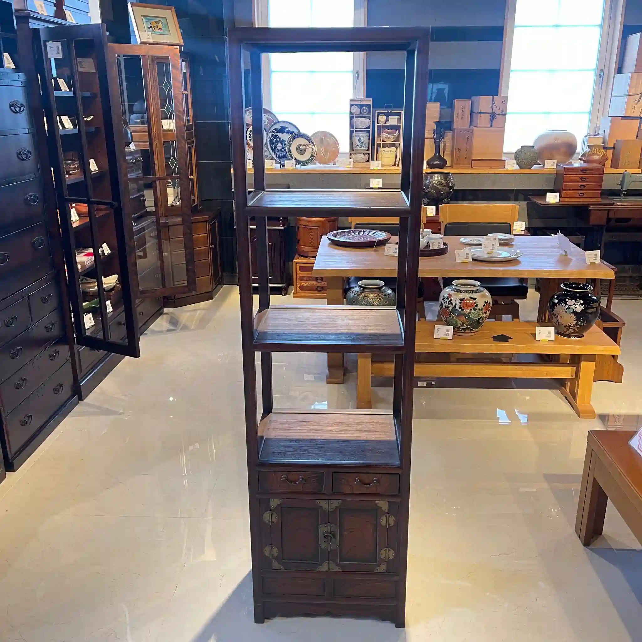 【アンティーク】 李朝棚 /