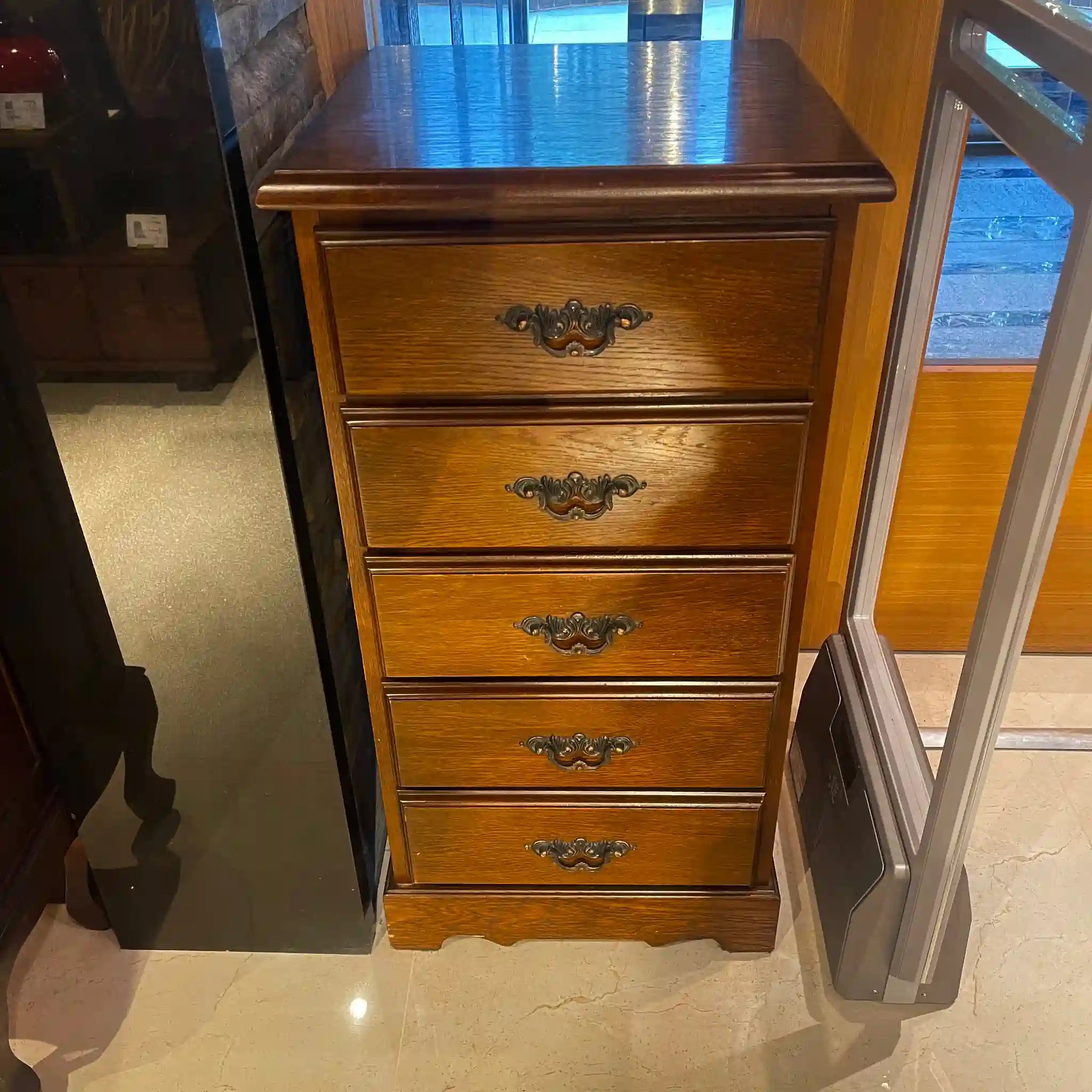 【リユース】 チェスト5段 / 越後