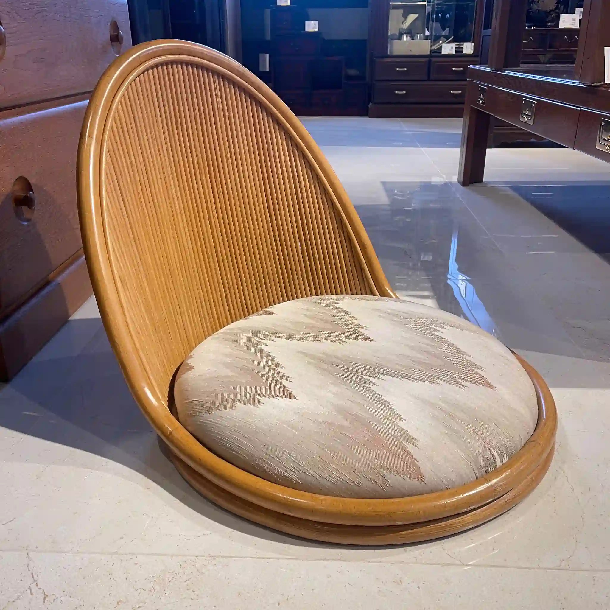 【リユース】 座椅子 / コスガ / ラタン