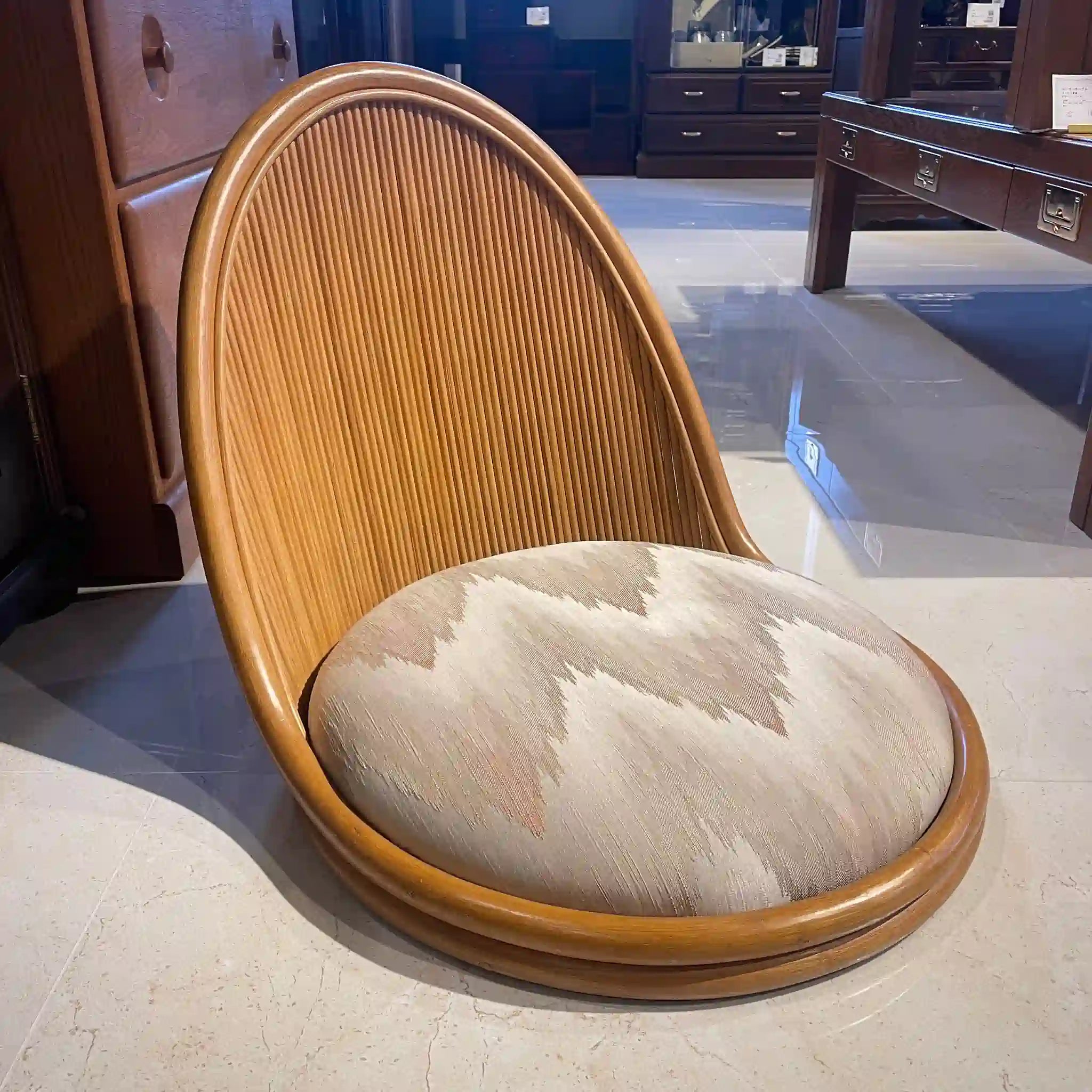 【リユース】 座椅子 / コスガ / ラタン
