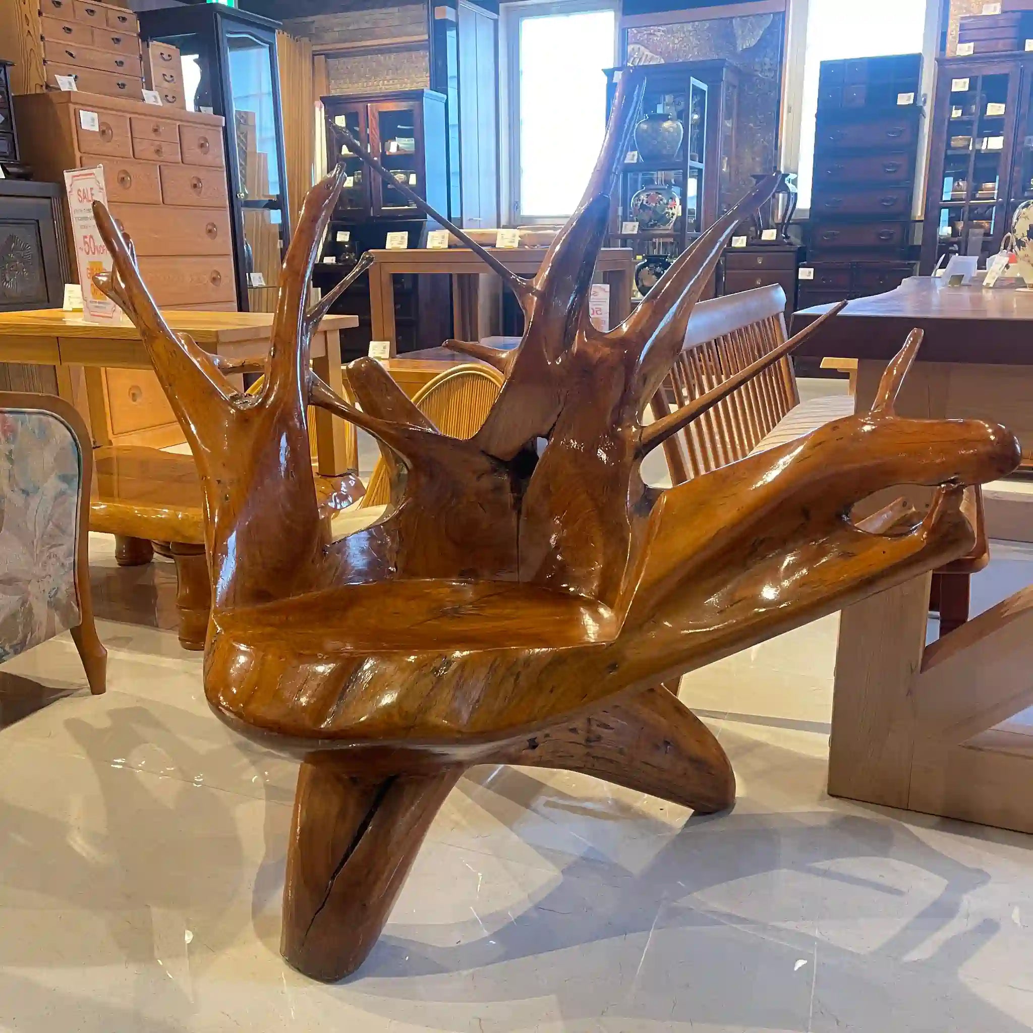 【リユース】 一本木チェア