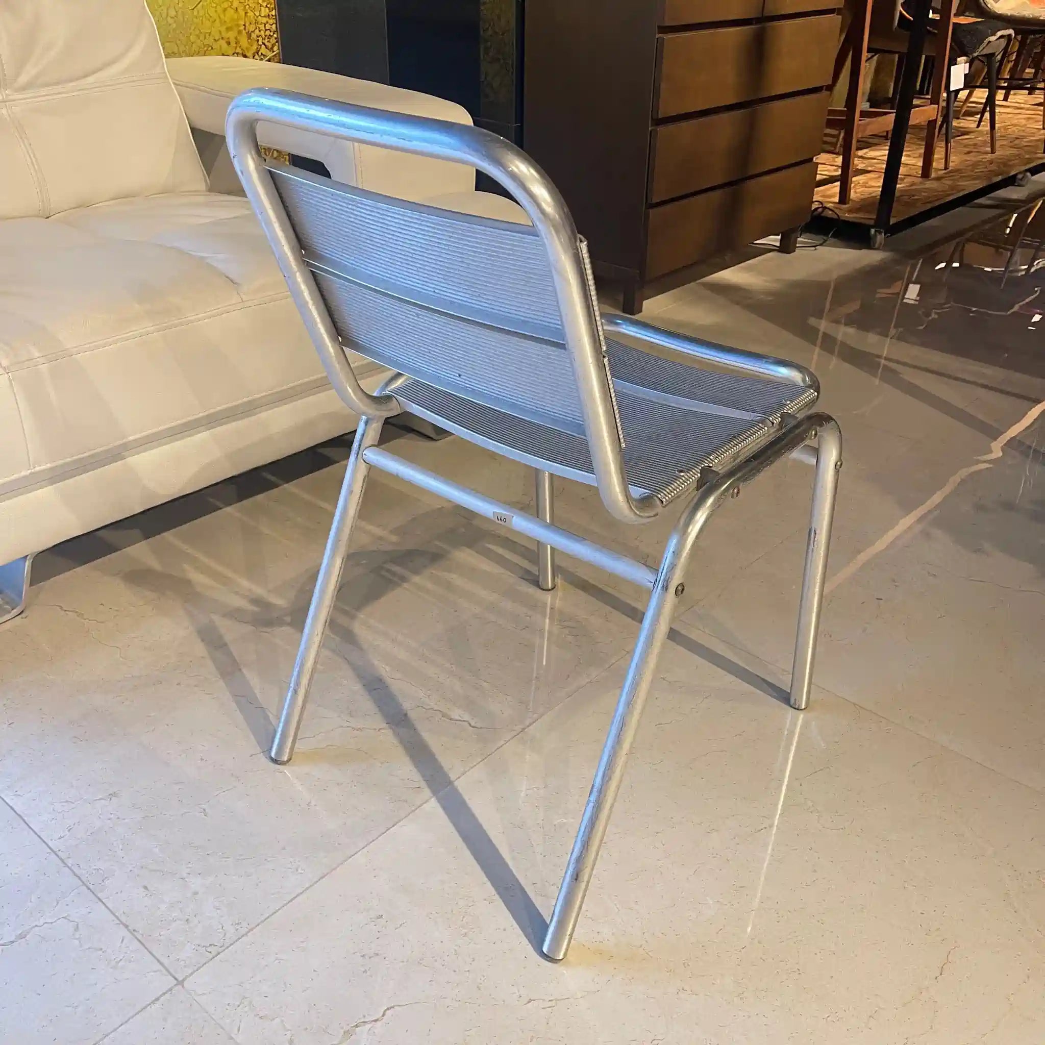 【リユース】 ガーデニングチェア / アルミ