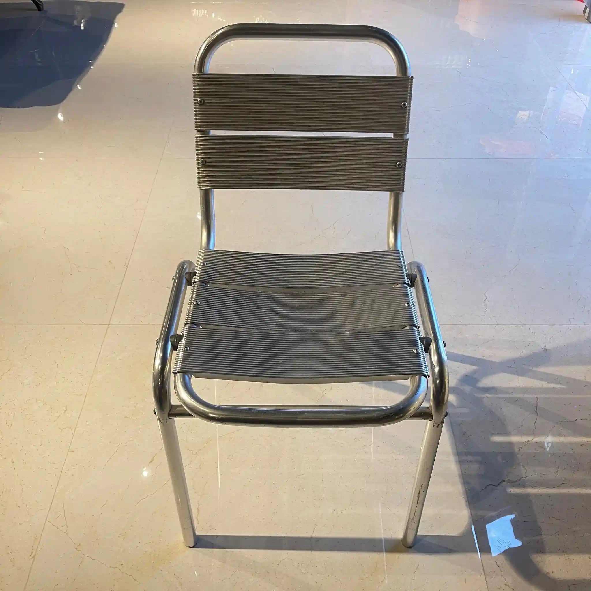 【リユース】 ガーデニングチェア / アルミ