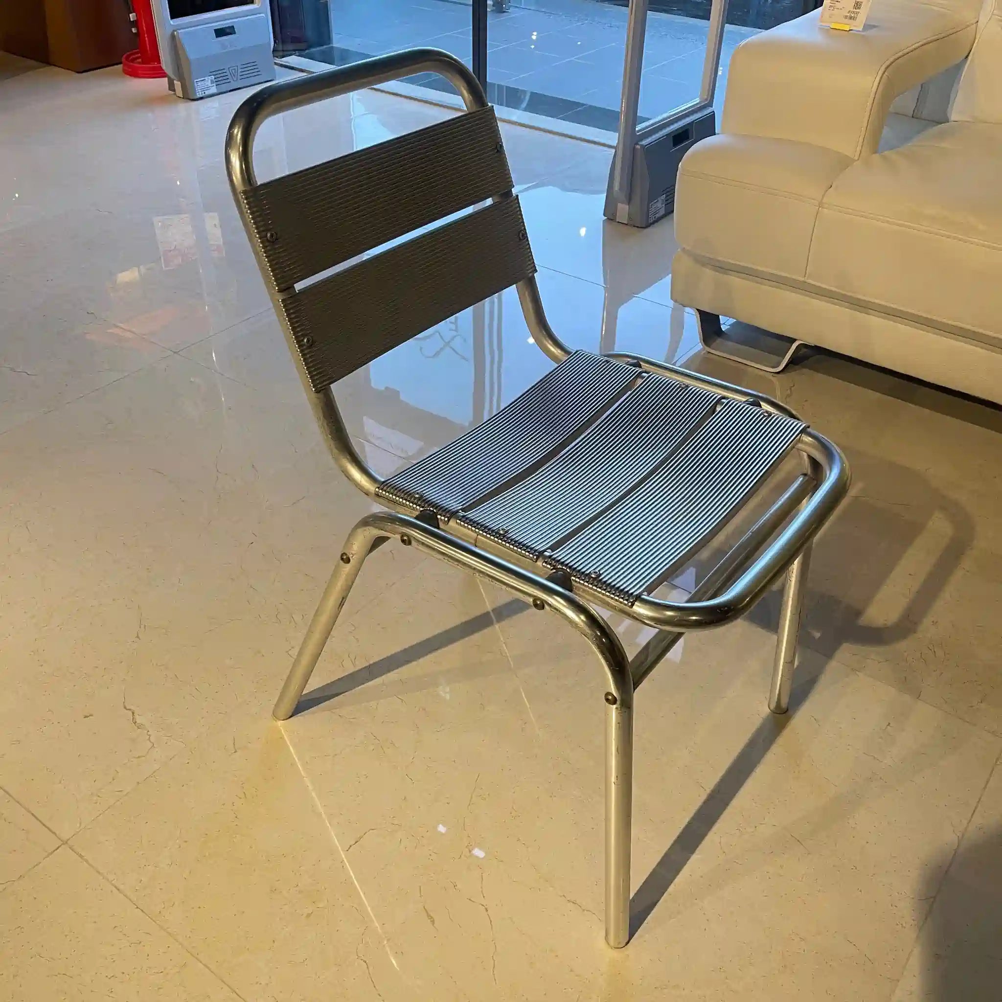 【リユース】 ガーデニングチェア / アルミ