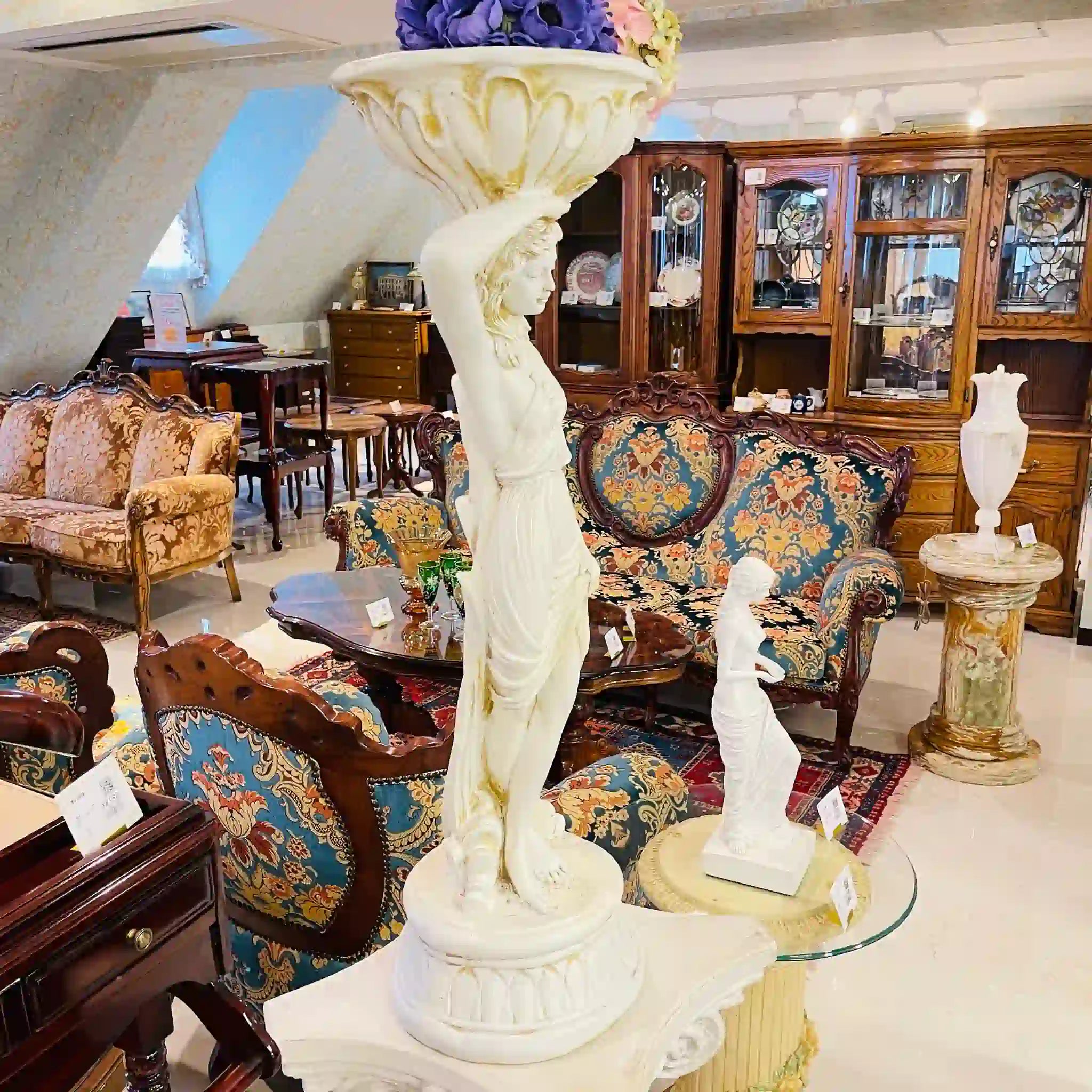 【アート/装飾品】 石膏像 裸婦像