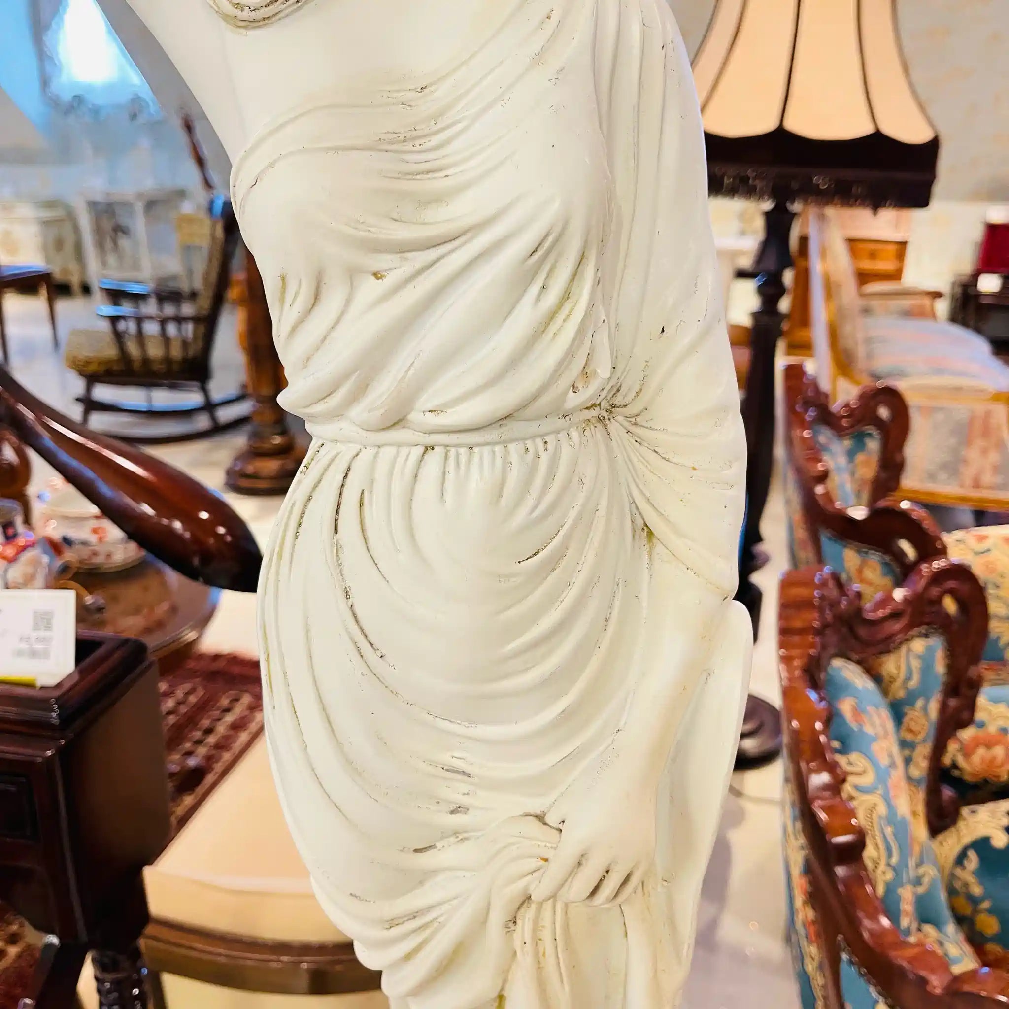 【アート/装飾品】 石膏像 裸婦像