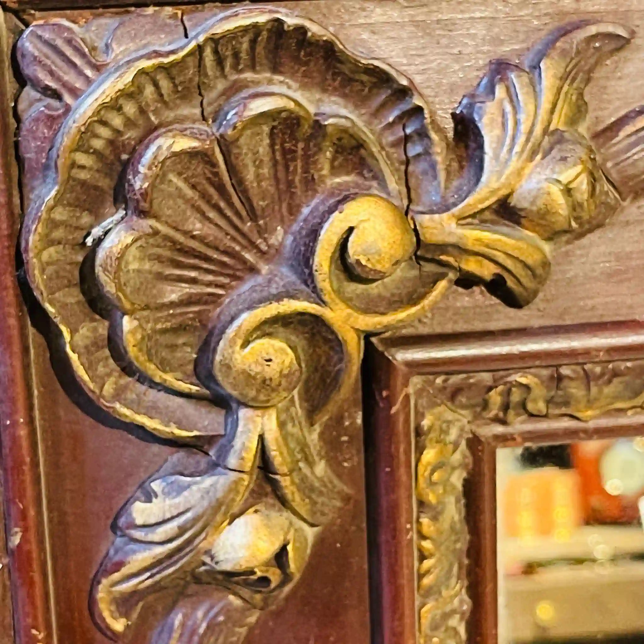 【リユース】 ヨーロピアンウォールミラー