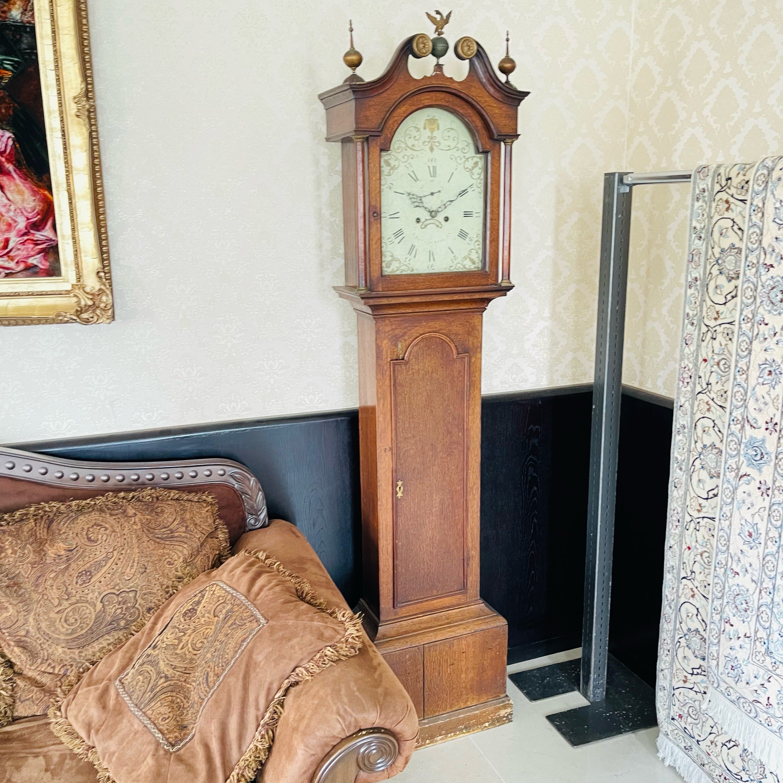 【アンティーク】 ロングケースクロック /
/ 1900年代 / オーク材 / イギリス