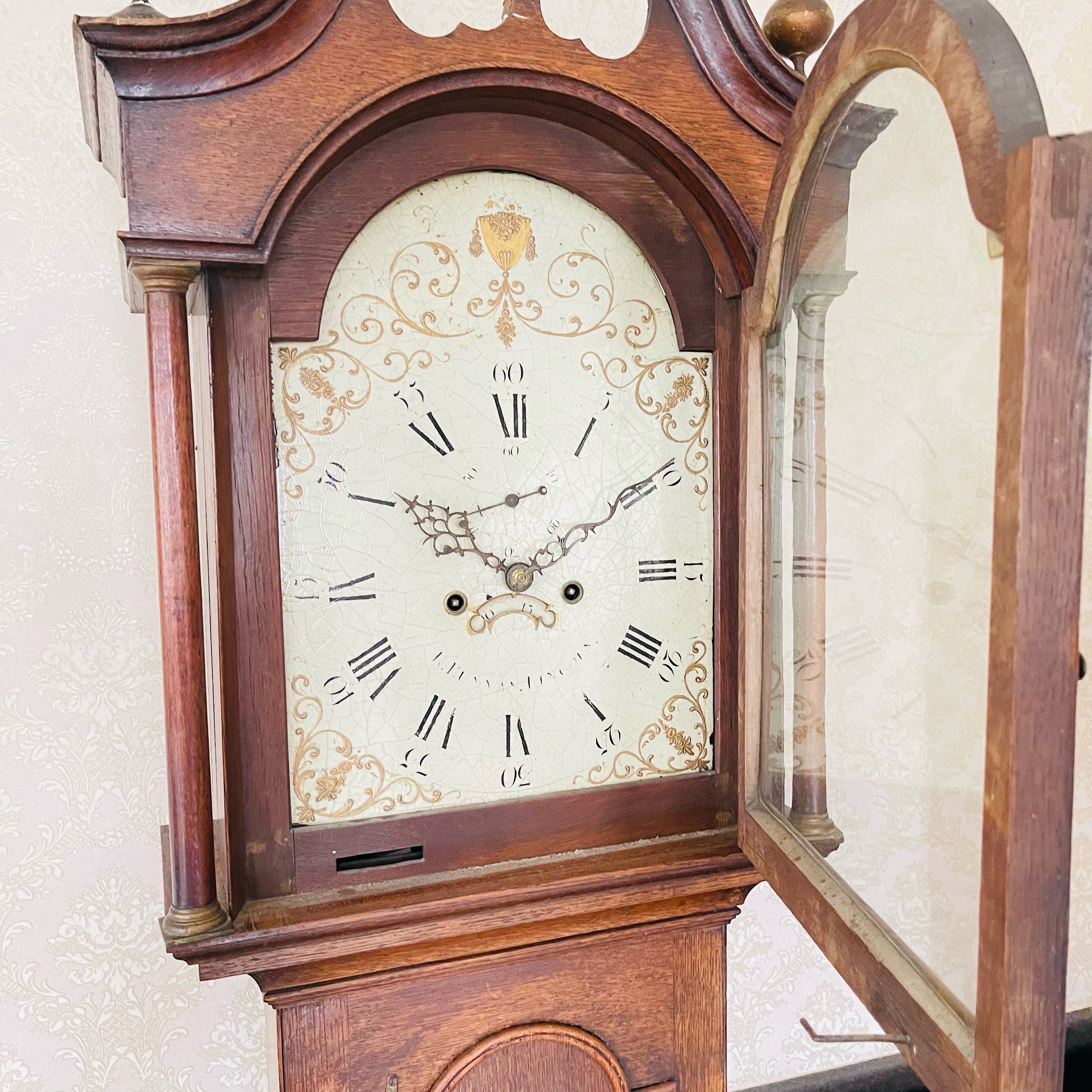 【アンティーク】 ロングケースクロック /
/ 1900年代 / オーク材 / イギリス