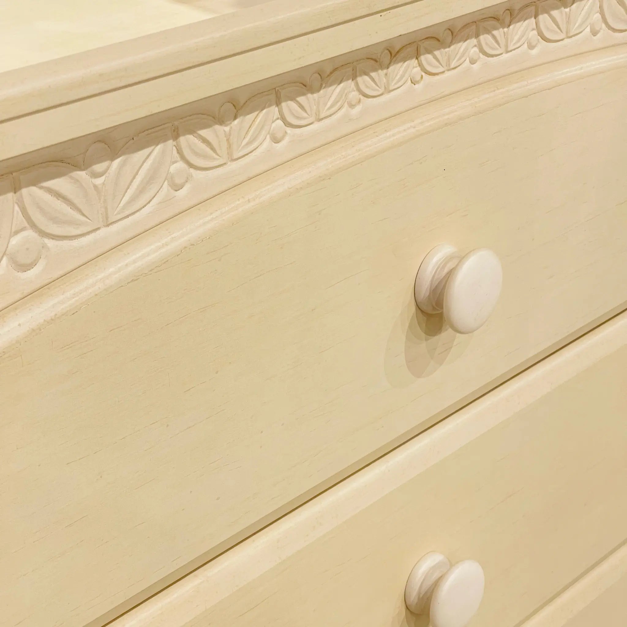 【リユース】 ミラー付きチェスト ドレッサー