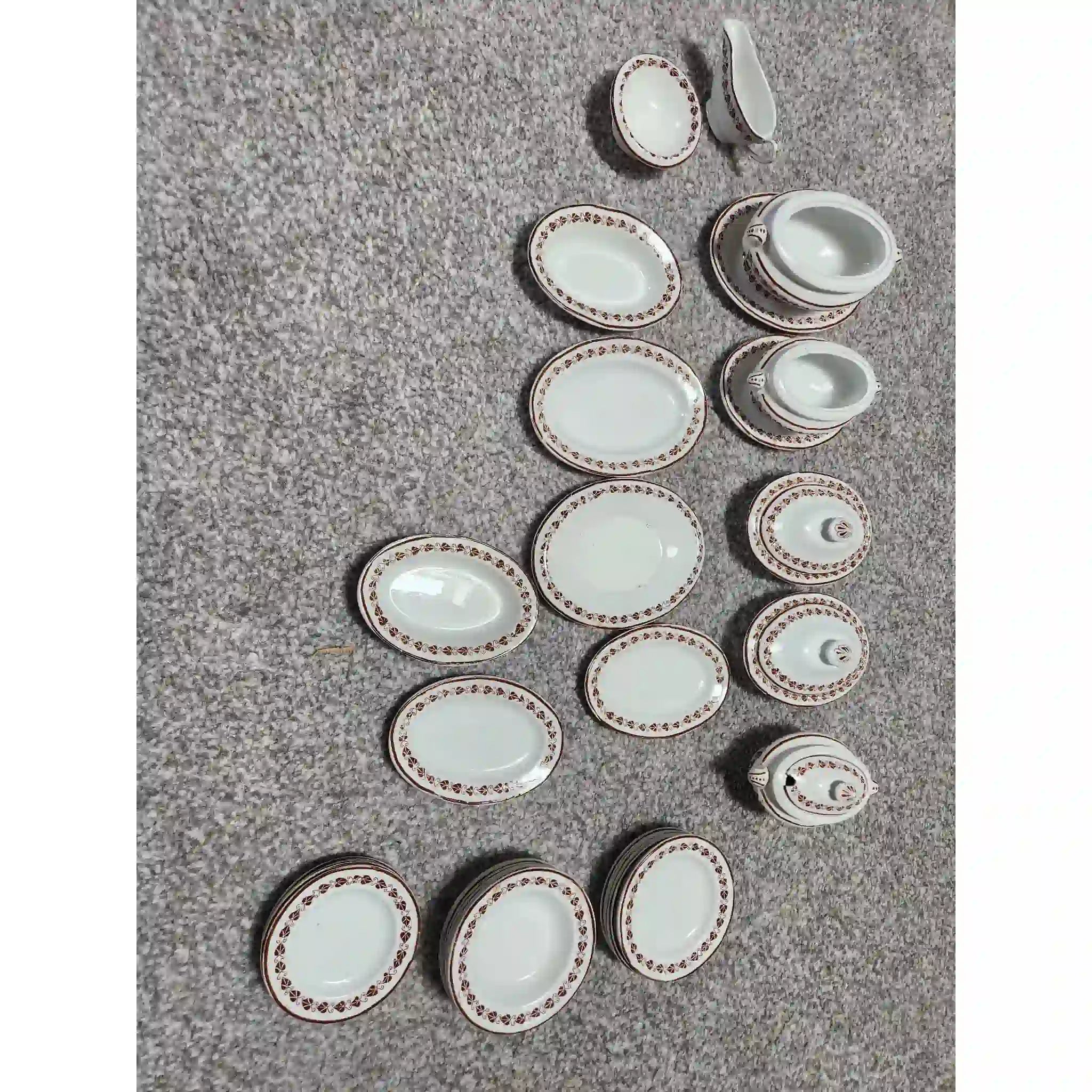 【】 ミニチュア パーツの食事セット