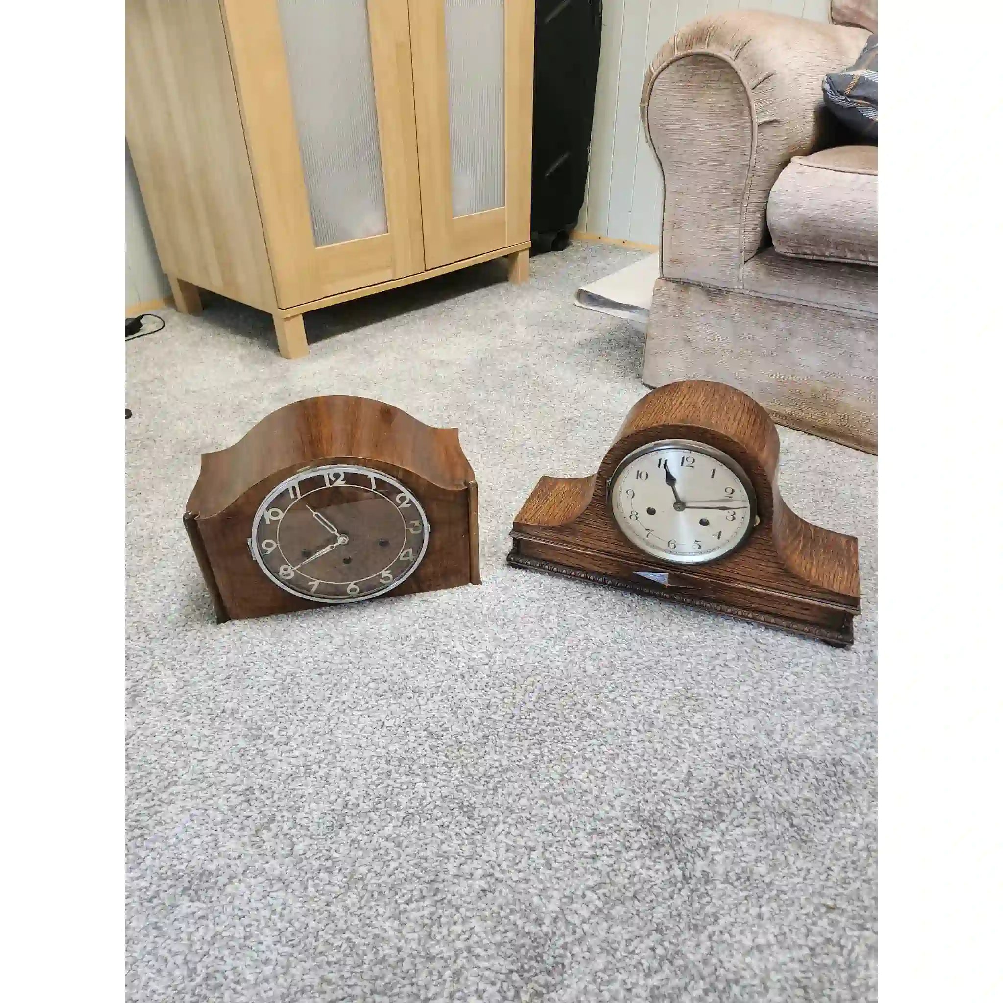 【】 飾り時計(額時計)