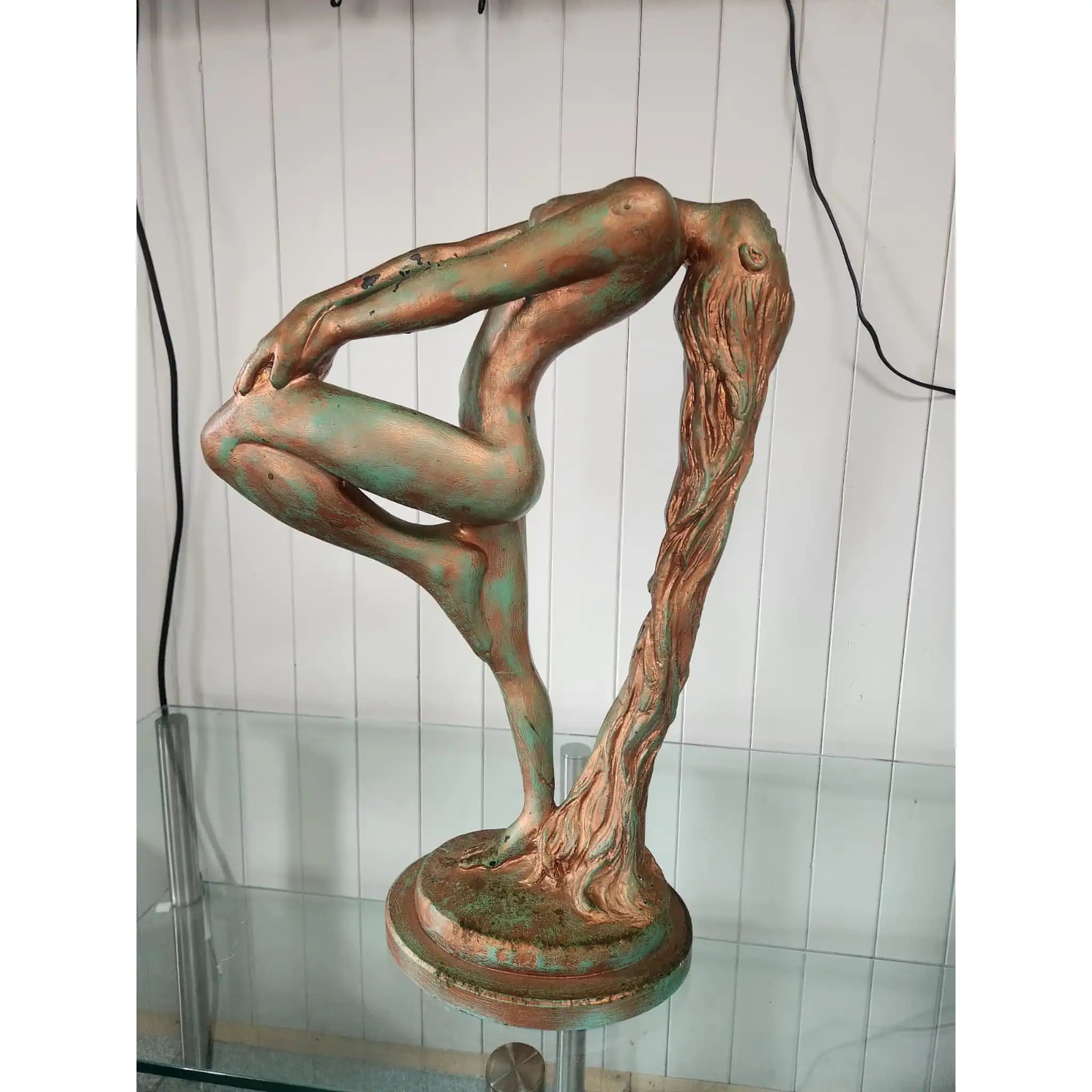 【】 焼き物の彩色人形