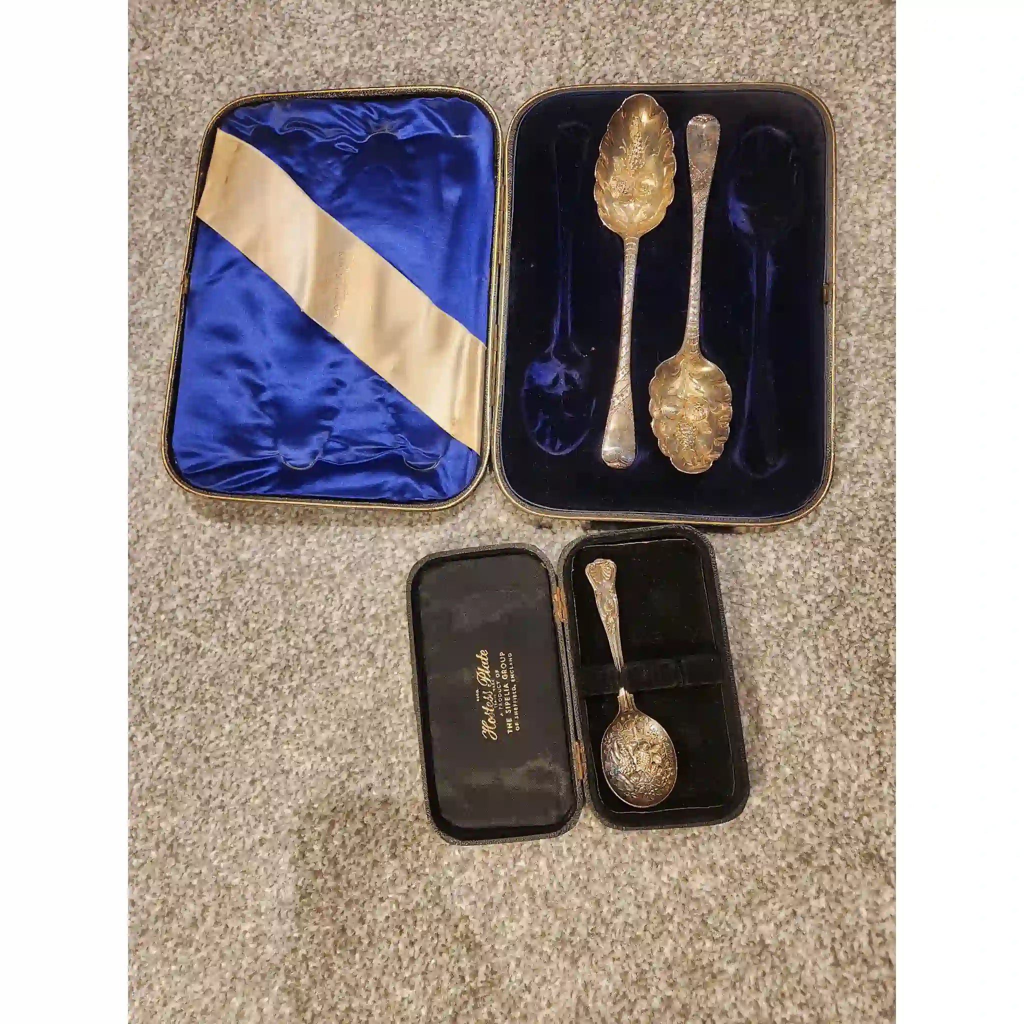 【ビンテージ】 カトラリーセット / THE SIPELIA GROUP OF SHEFFIELD / ロココ調 / 20世紀中頃 / イギリス