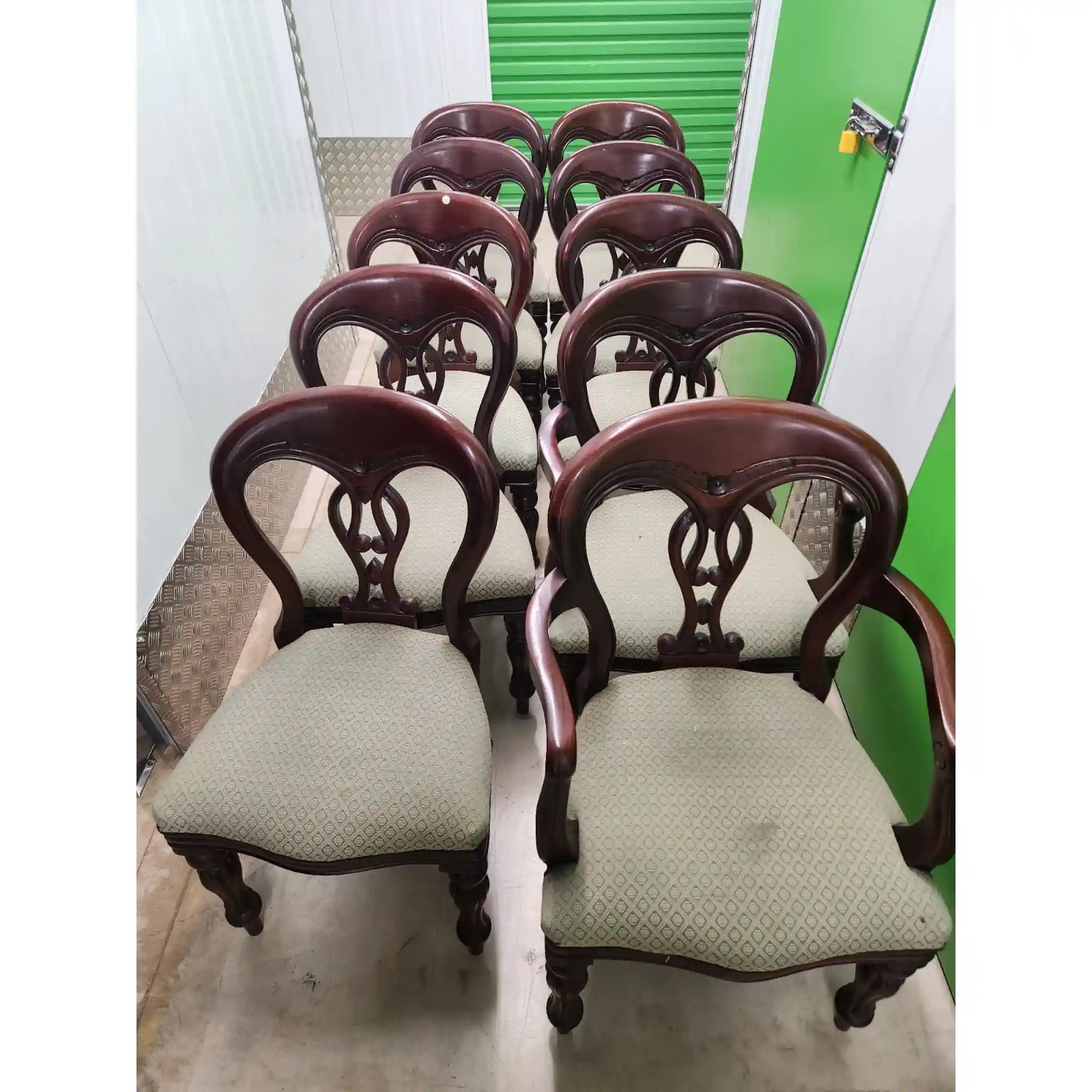 【アンティーク】 ダイニングチェア / ヴィクトリアン様式 / イギリス / ターンドレッグ(挽物細工)