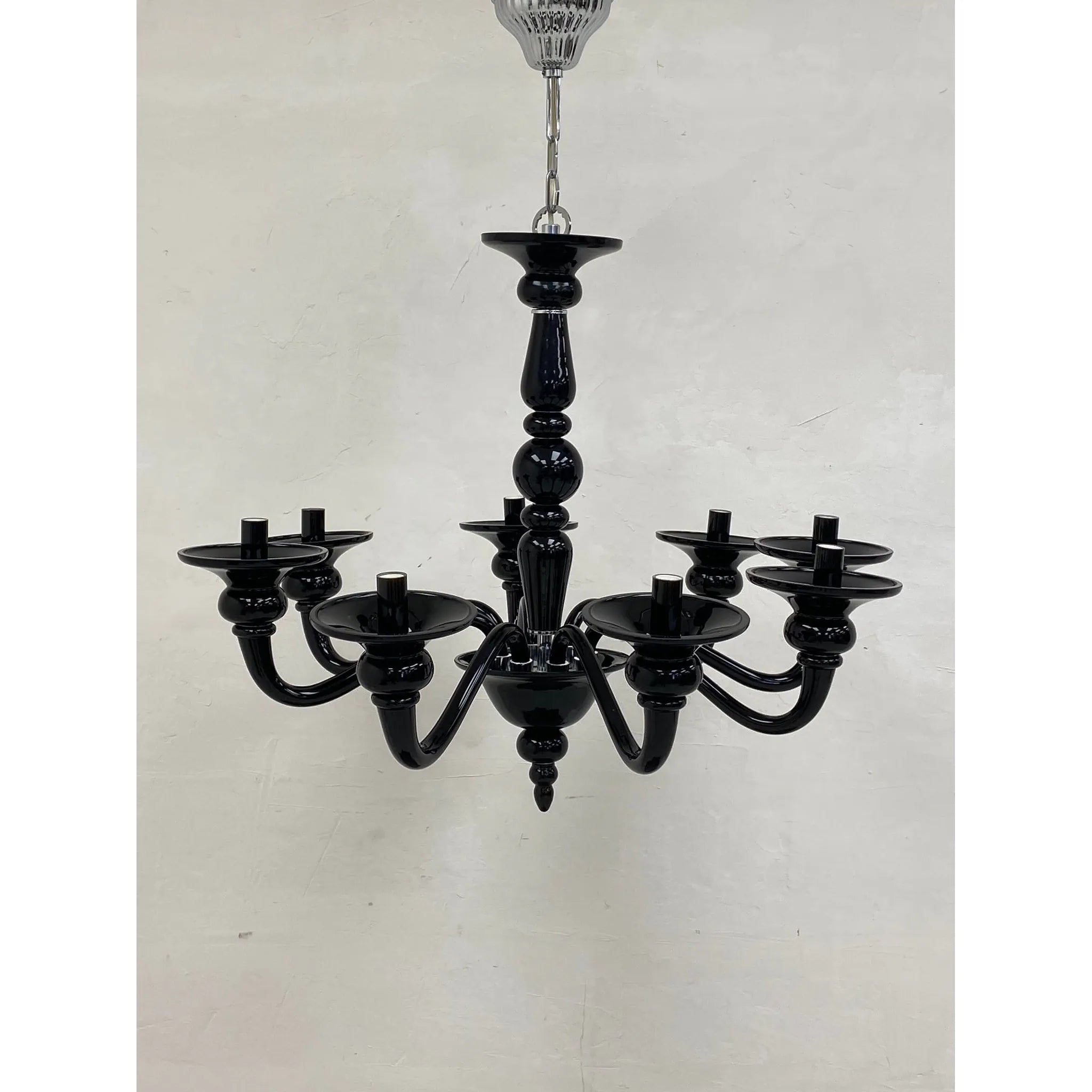 【ビンテージ】 キャンドルスタイルシャンデリア / チェコ