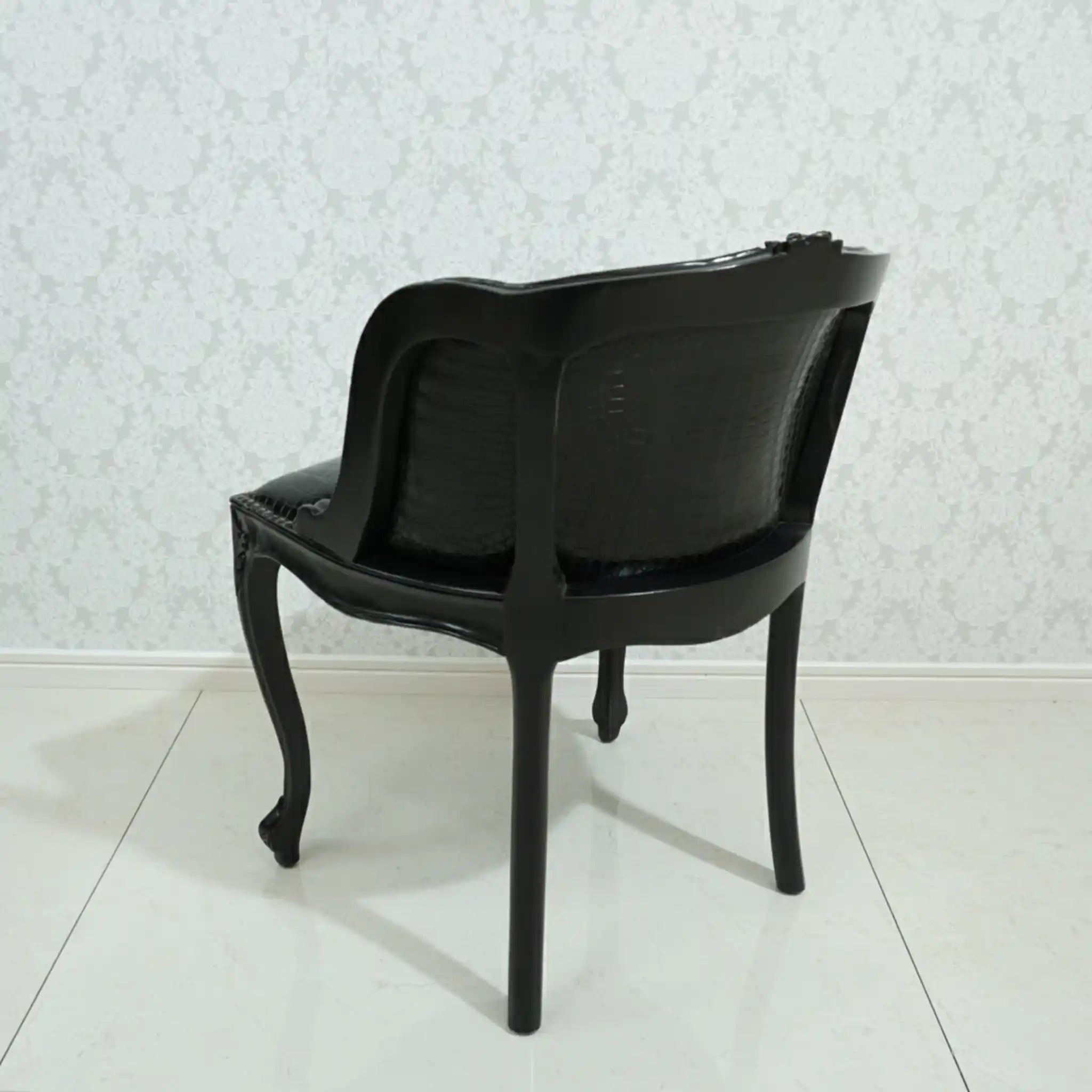 【アンティーク】 バニティチェア(スツール) /
/ 本革 / フランス