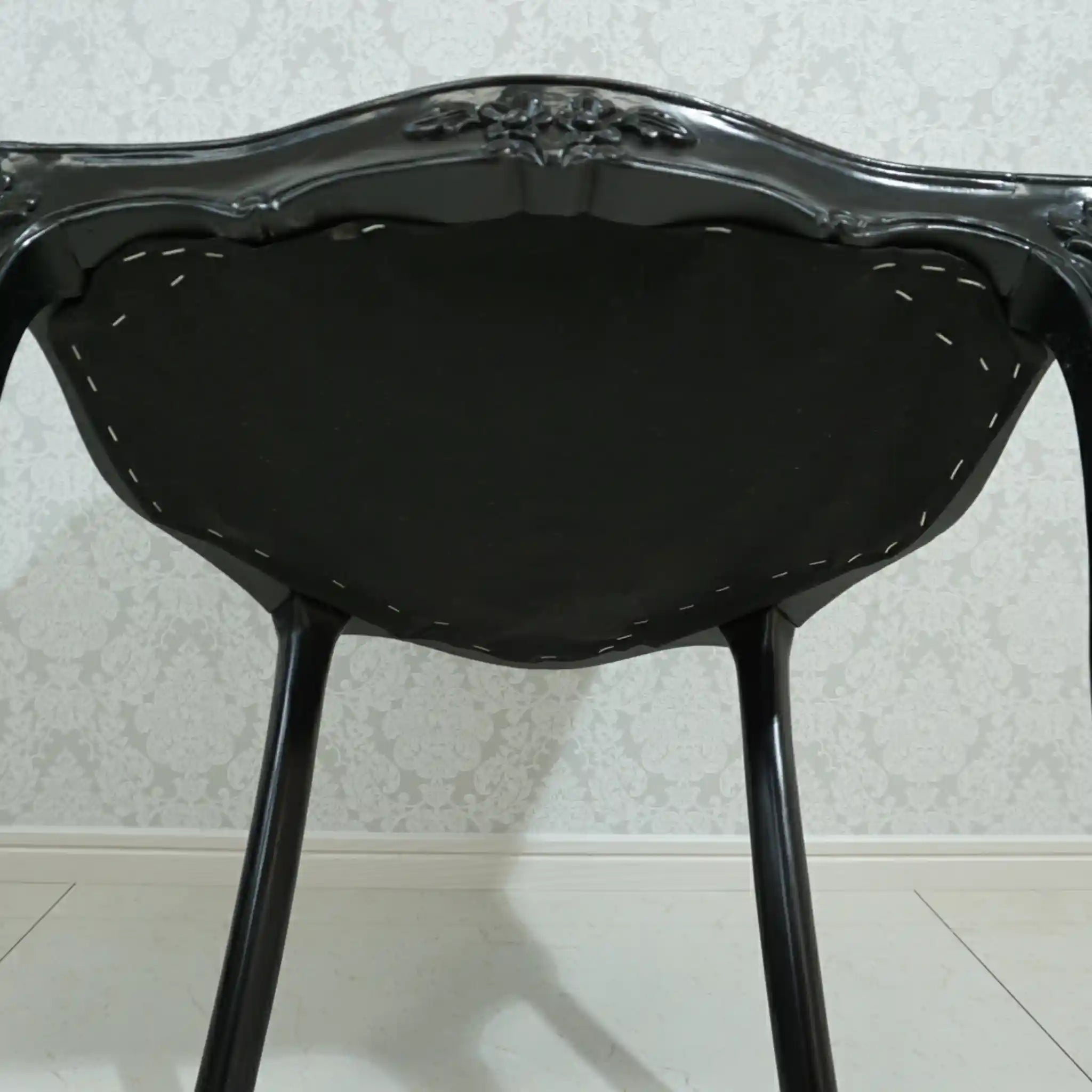 【アンティーク】 バニティチェア(スツール) /
/ 本革 / フランス