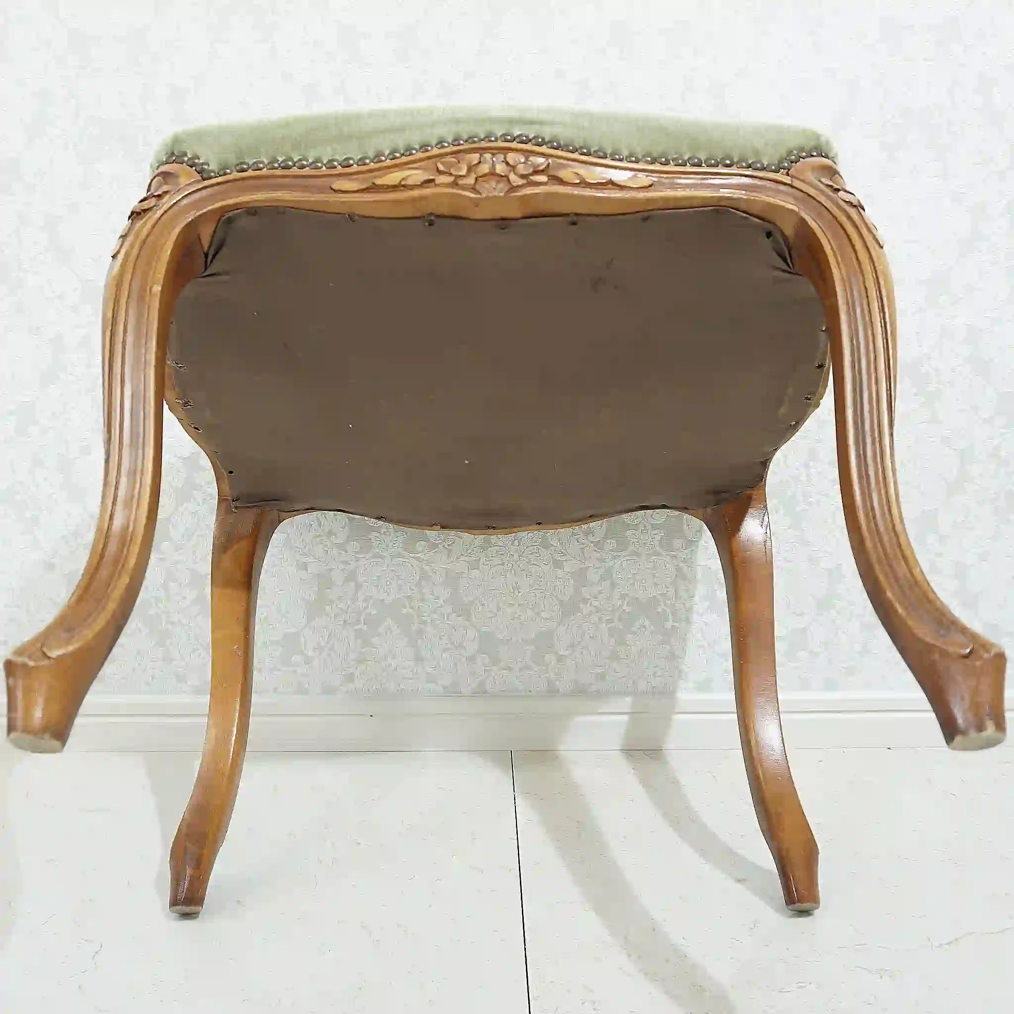 【アンティーク】 オットマン フットスツール /
/ 猫脚