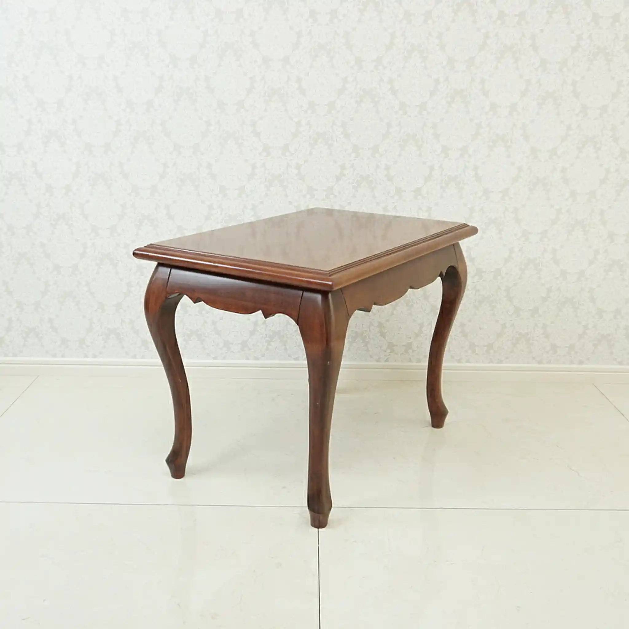 Antique Side Table/Cafe Table with Cat Legs