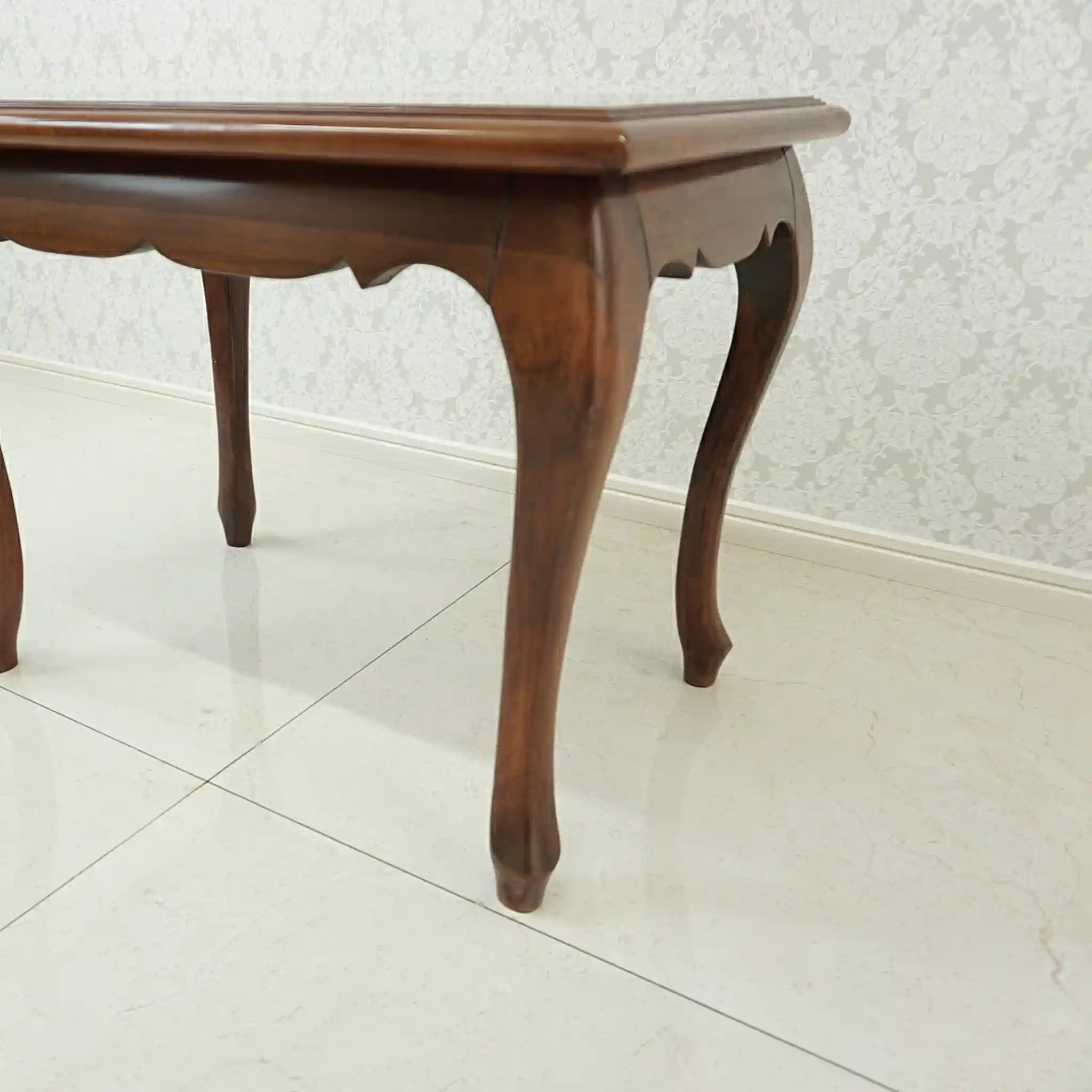 Antique Side Table/Cafe Table with Cat Legs