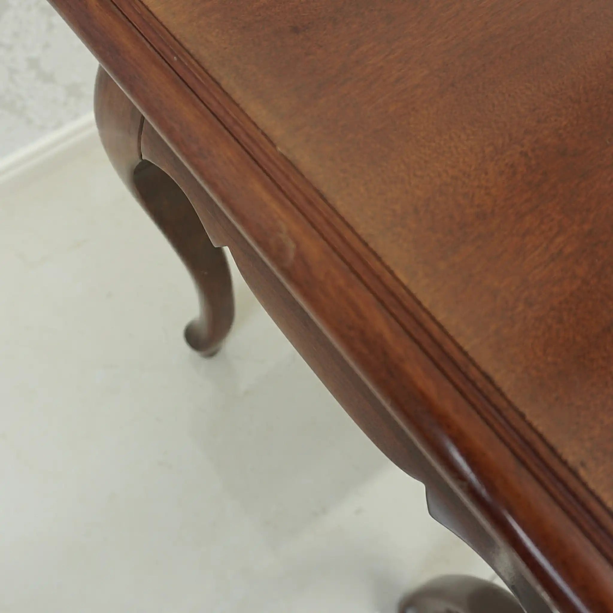 Antique Side Table/Cafe Table with Cat Legs