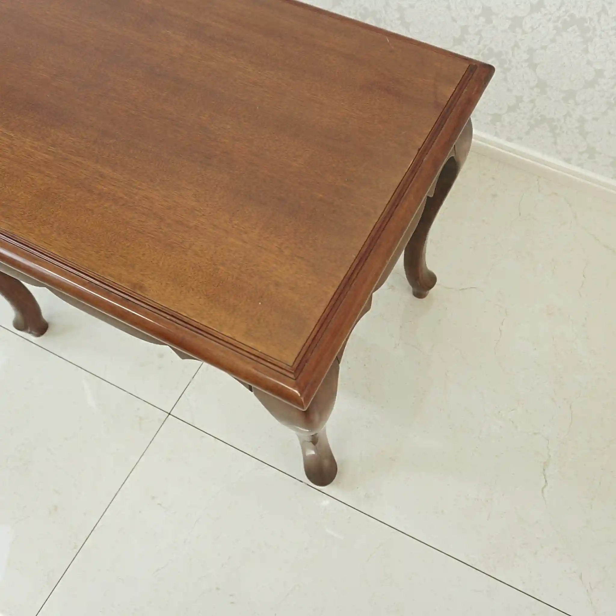 Antique Side Table/Cafe Table with Cat Legs