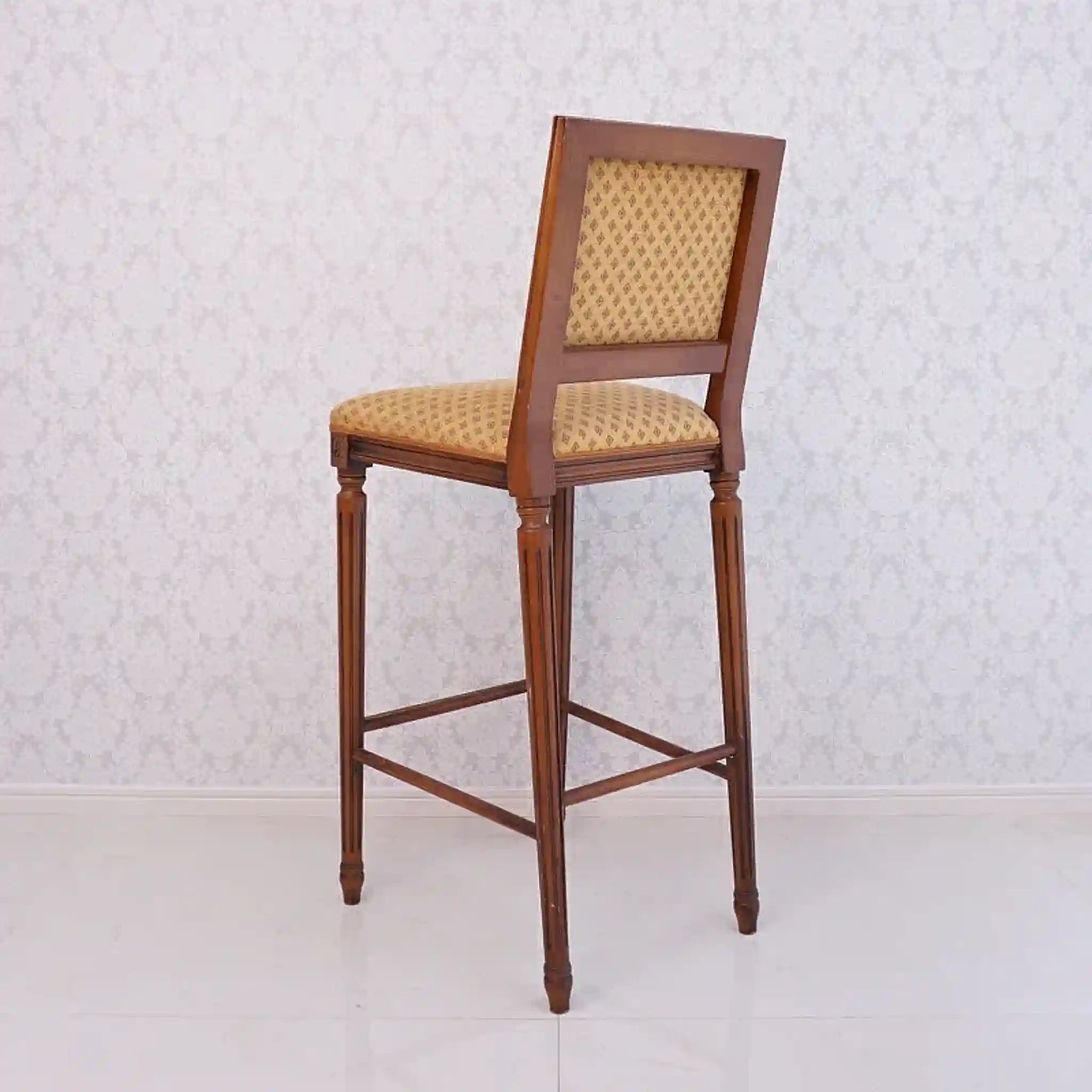 【アンティーク】 アンティーク調カウンターチェア /