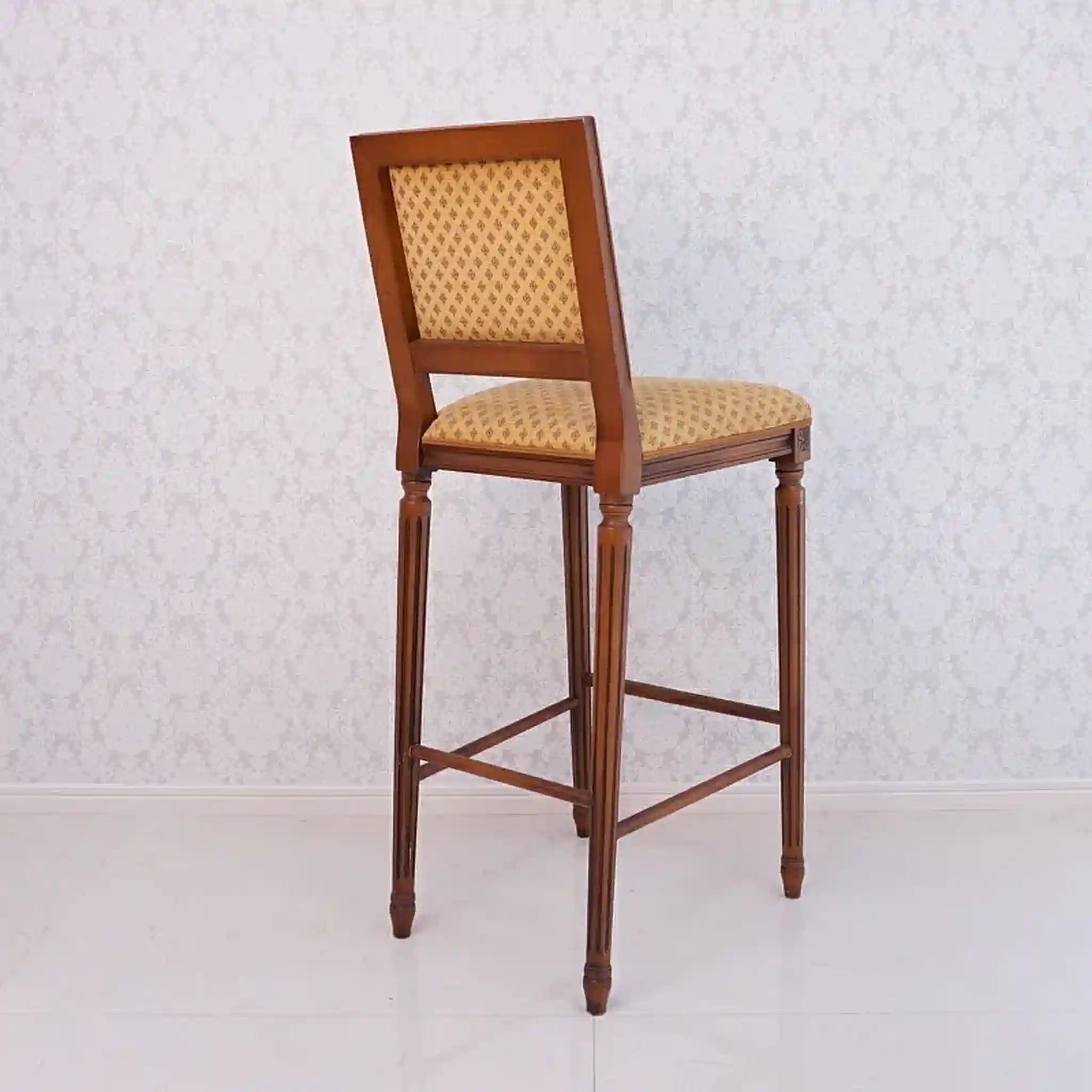 【アンティーク】 アンティーク調カウンターチェア /