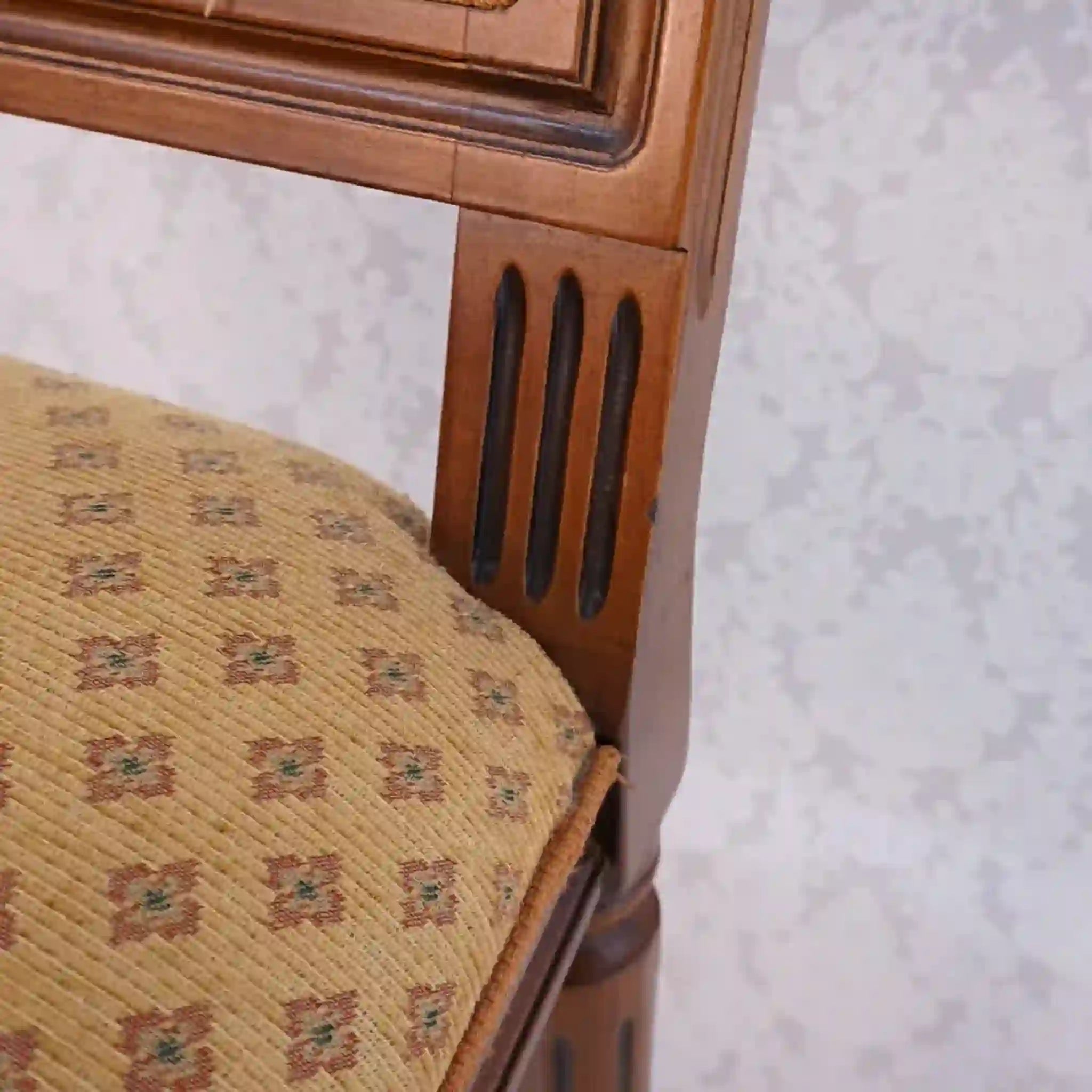 【アンティーク】 アンティーク調カウンターチェア /