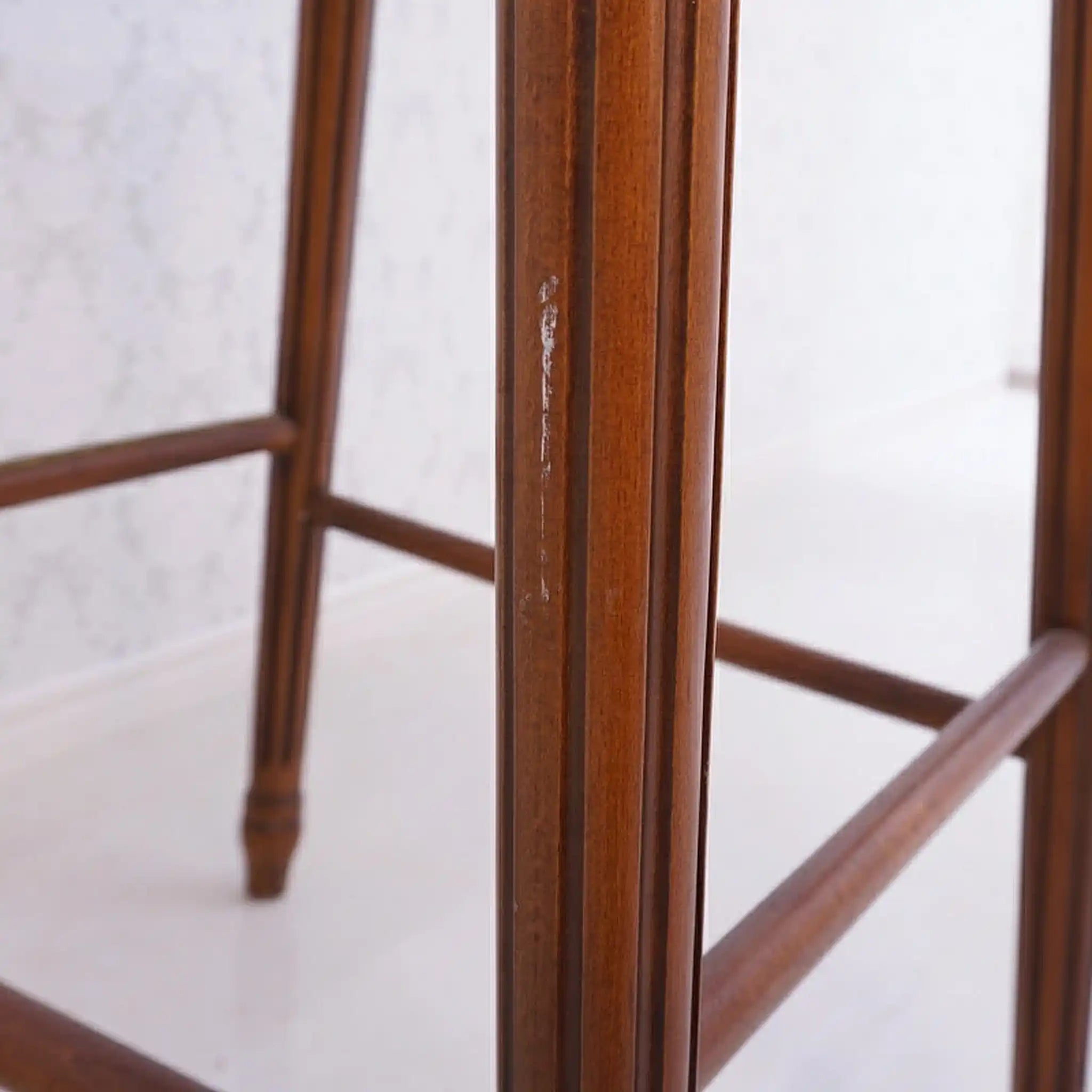 【アンティーク】 アンティーク調カウンターチェア /