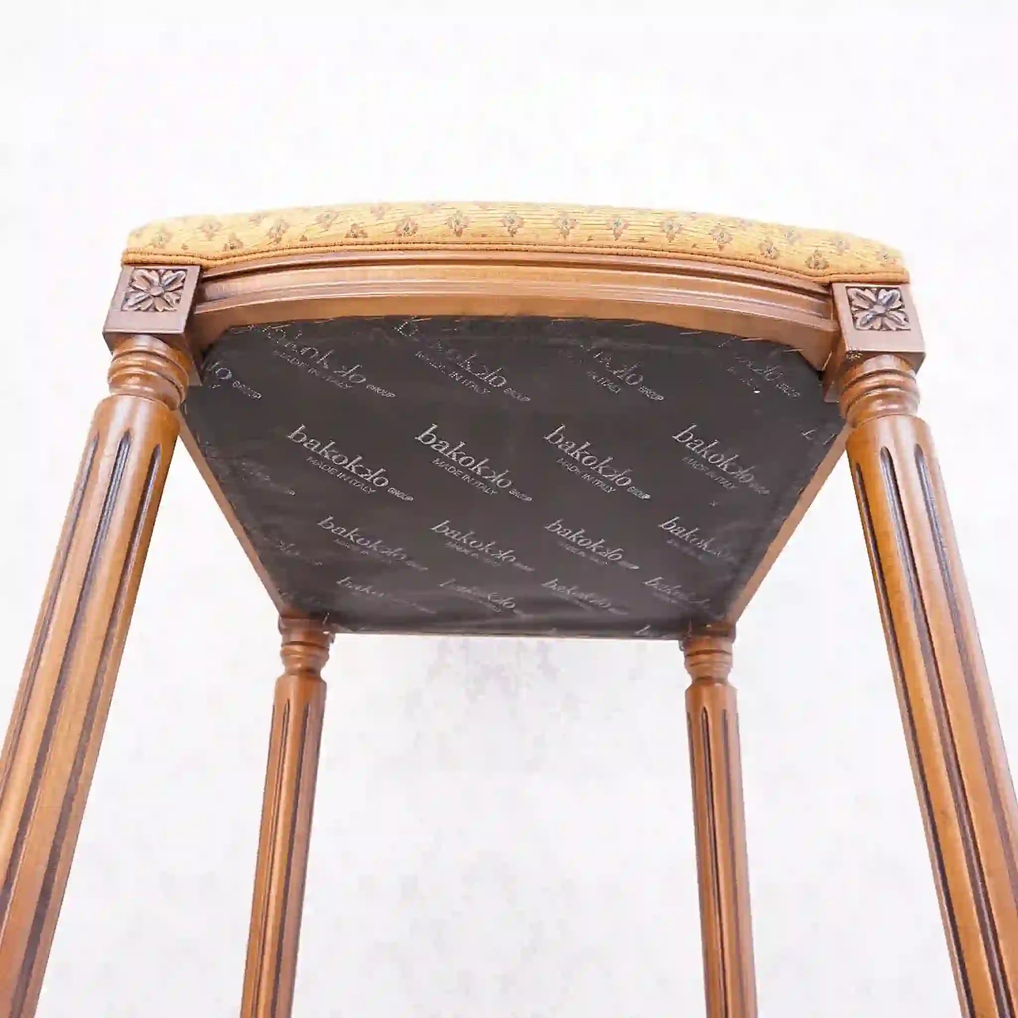 【アンティーク】 アンティーク調カウンターチェア /