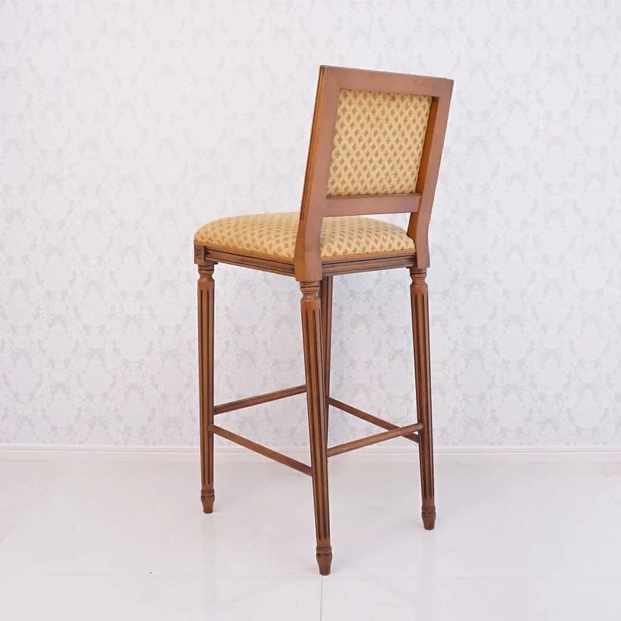 【アンティーク】 アンティーク調カウンターチェア /