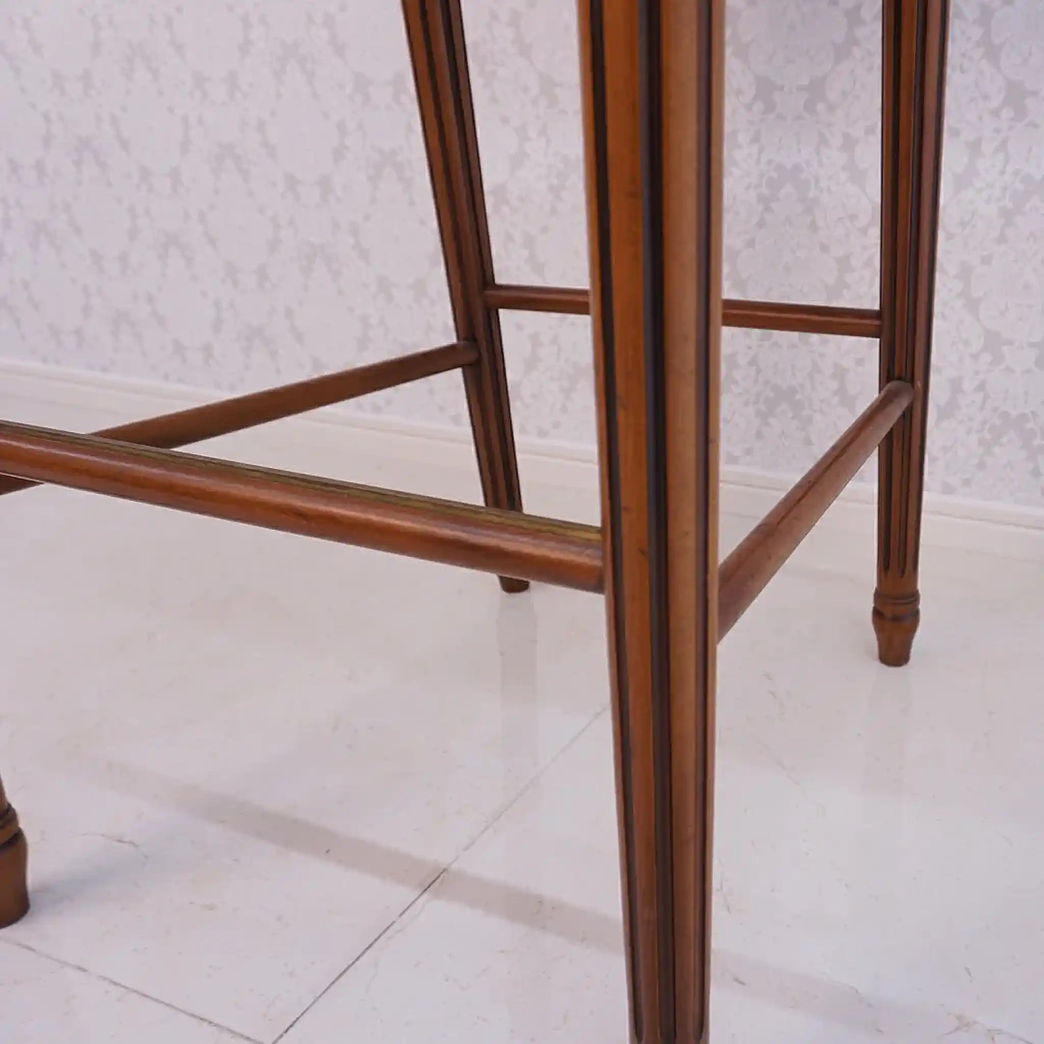 【アンティーク】 アンティーク調カウンターチェア /