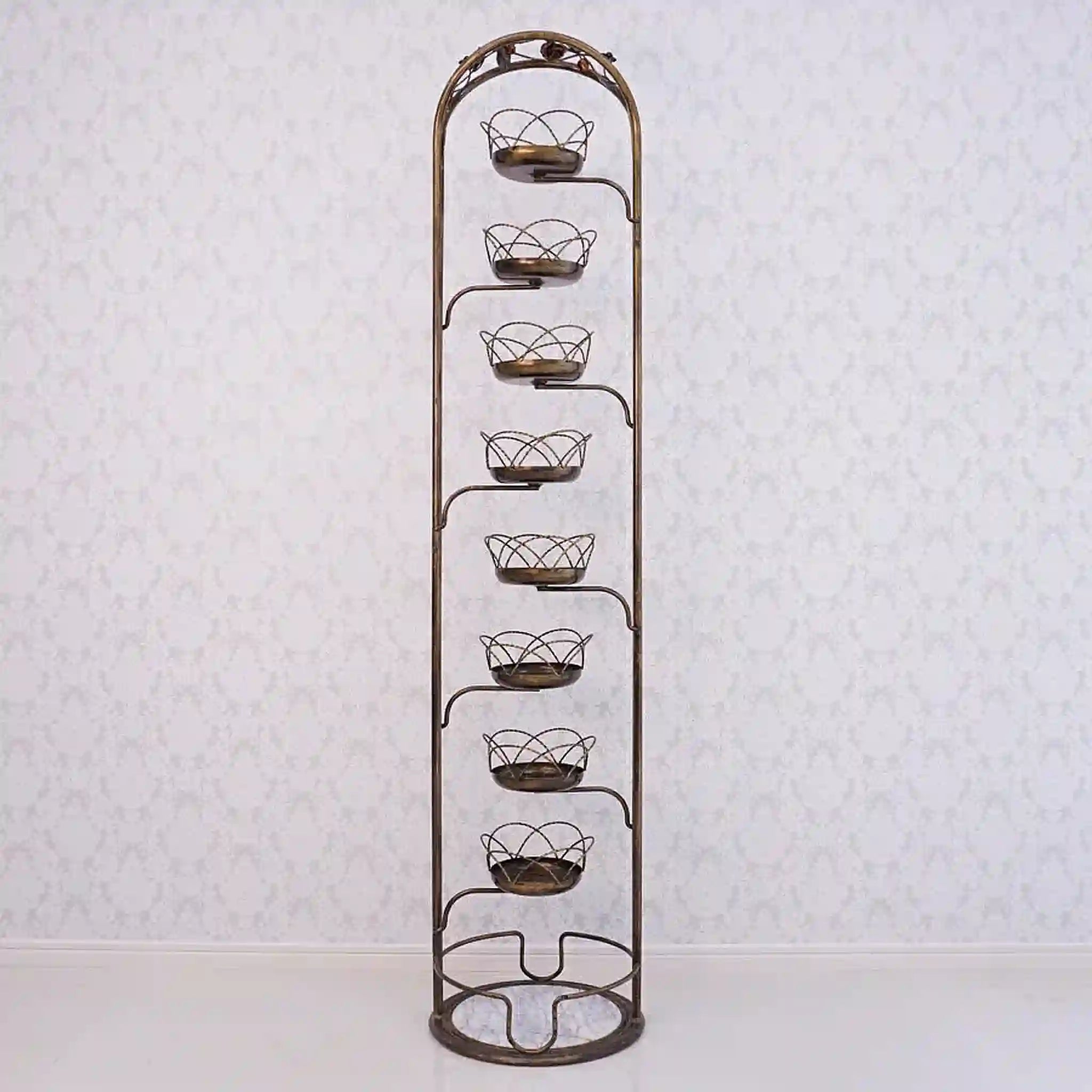 【アンティーク】 アイアンフラワースタンド /