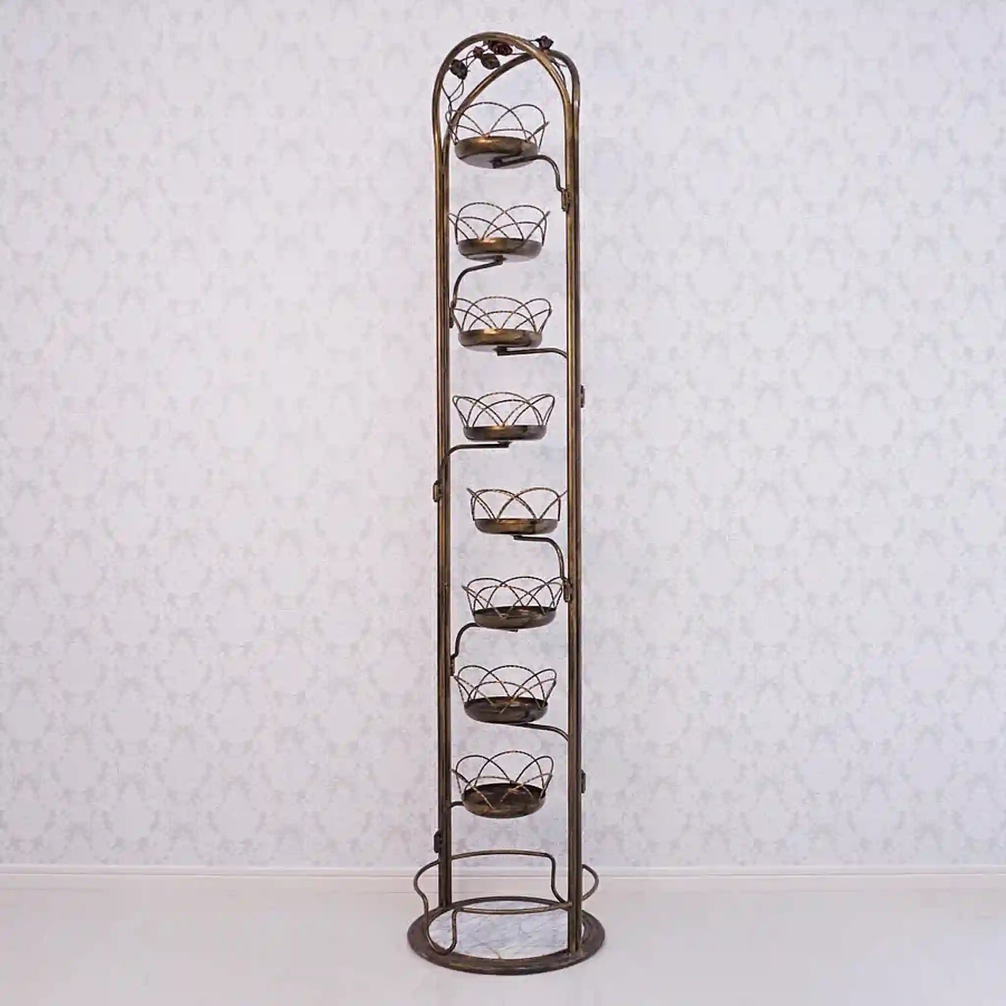 【アンティーク】 アイアンフラワースタンド /