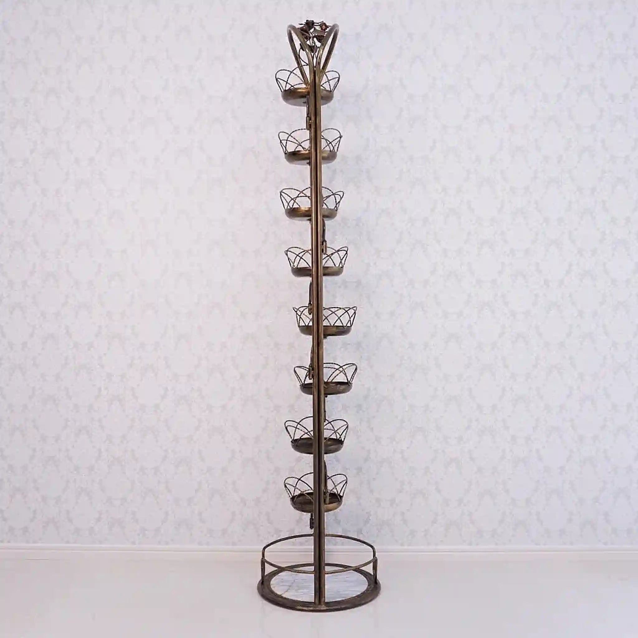 【アンティーク】 アイアンフラワースタンド /