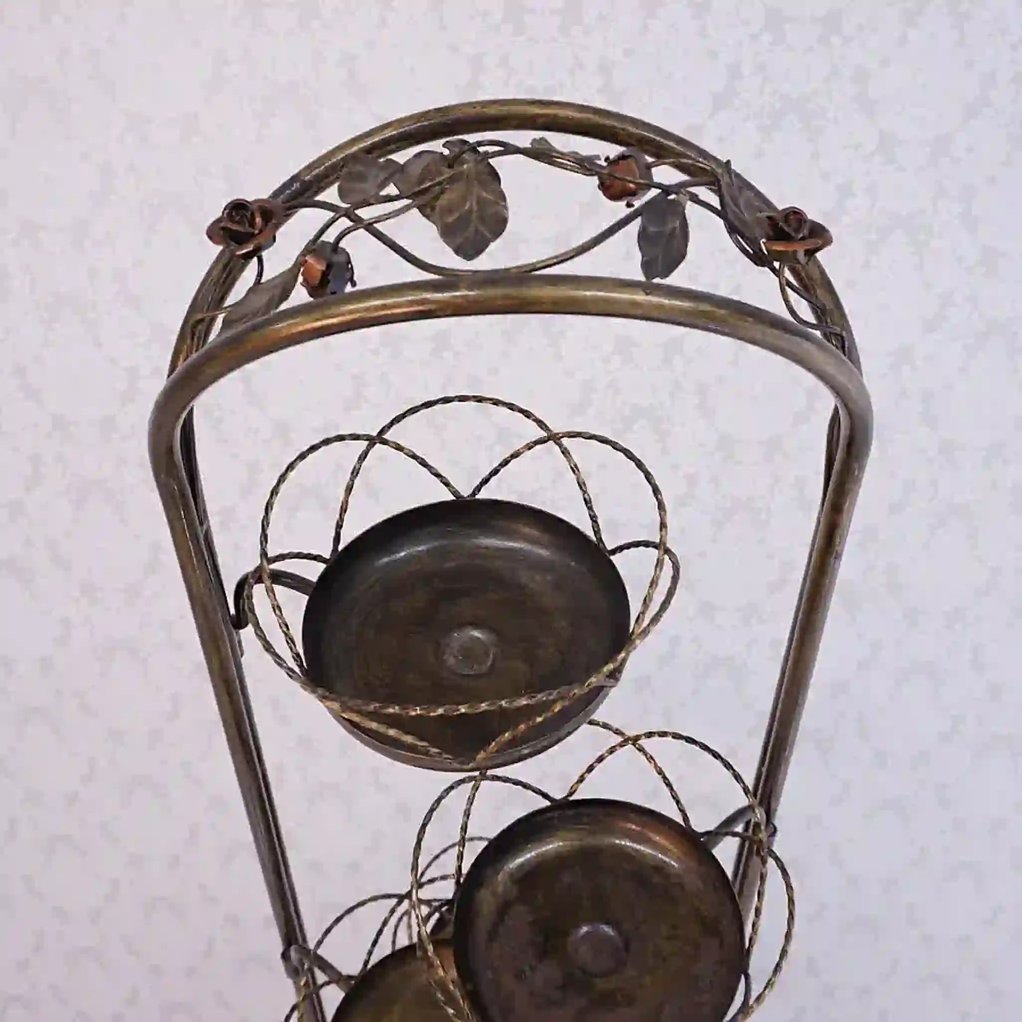 【アンティーク】 アイアンフラワースタンド /