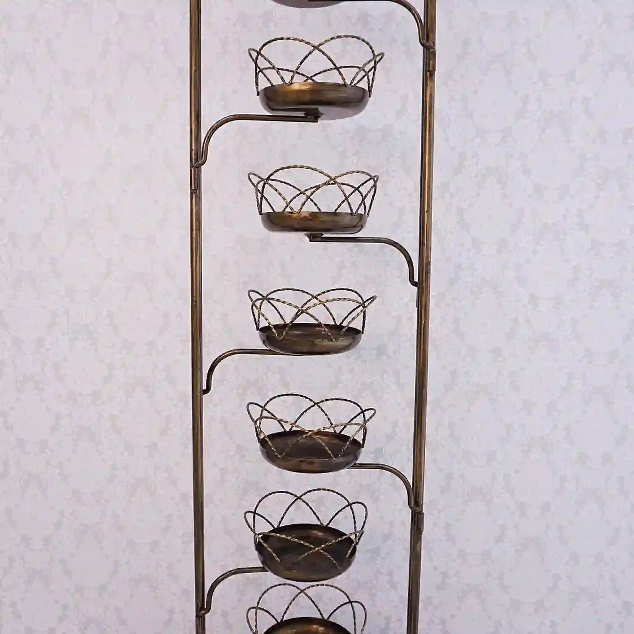 【アンティーク】 アイアンフラワースタンド /