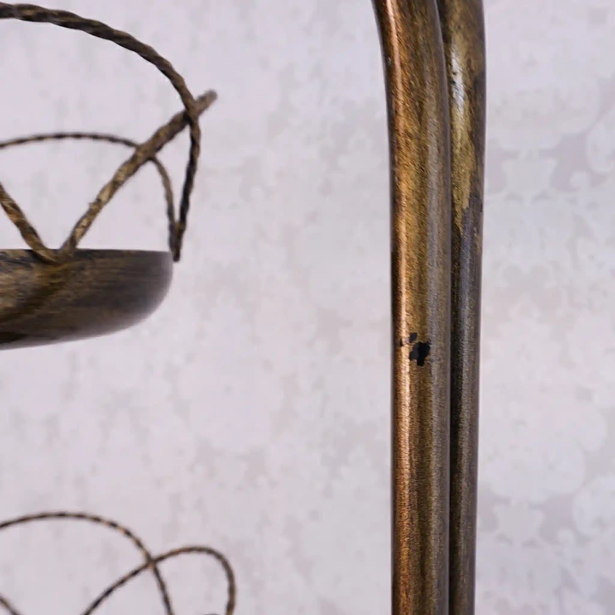 【アンティーク】 アイアンフラワースタンド /