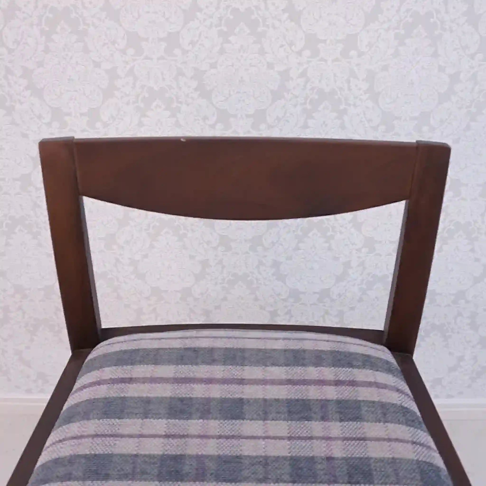 【リユース】カウンターチェア 桜屋工業 チェック柄
