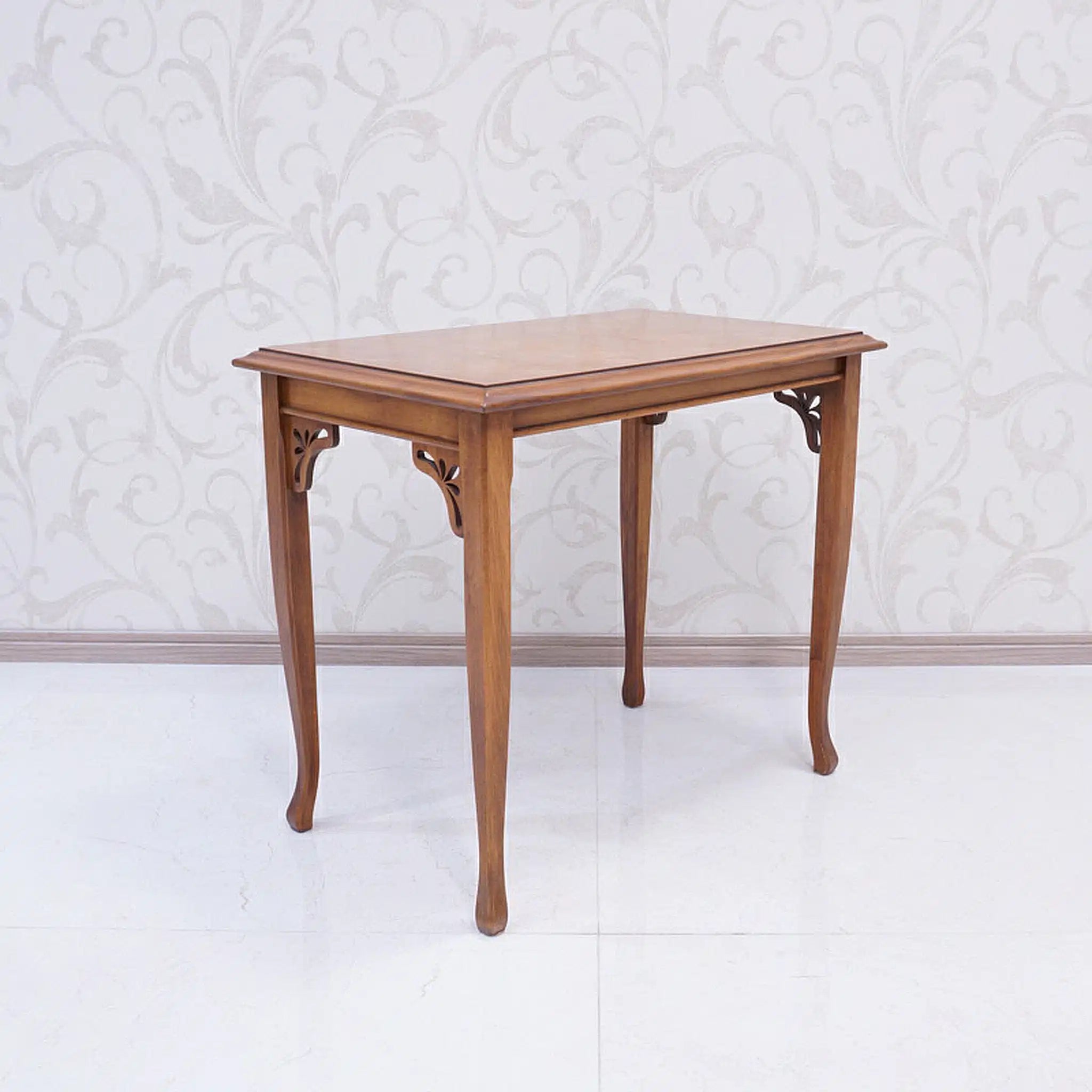 【アンティーク】 ネストテーブル 2点セット / 
 / 猫脚