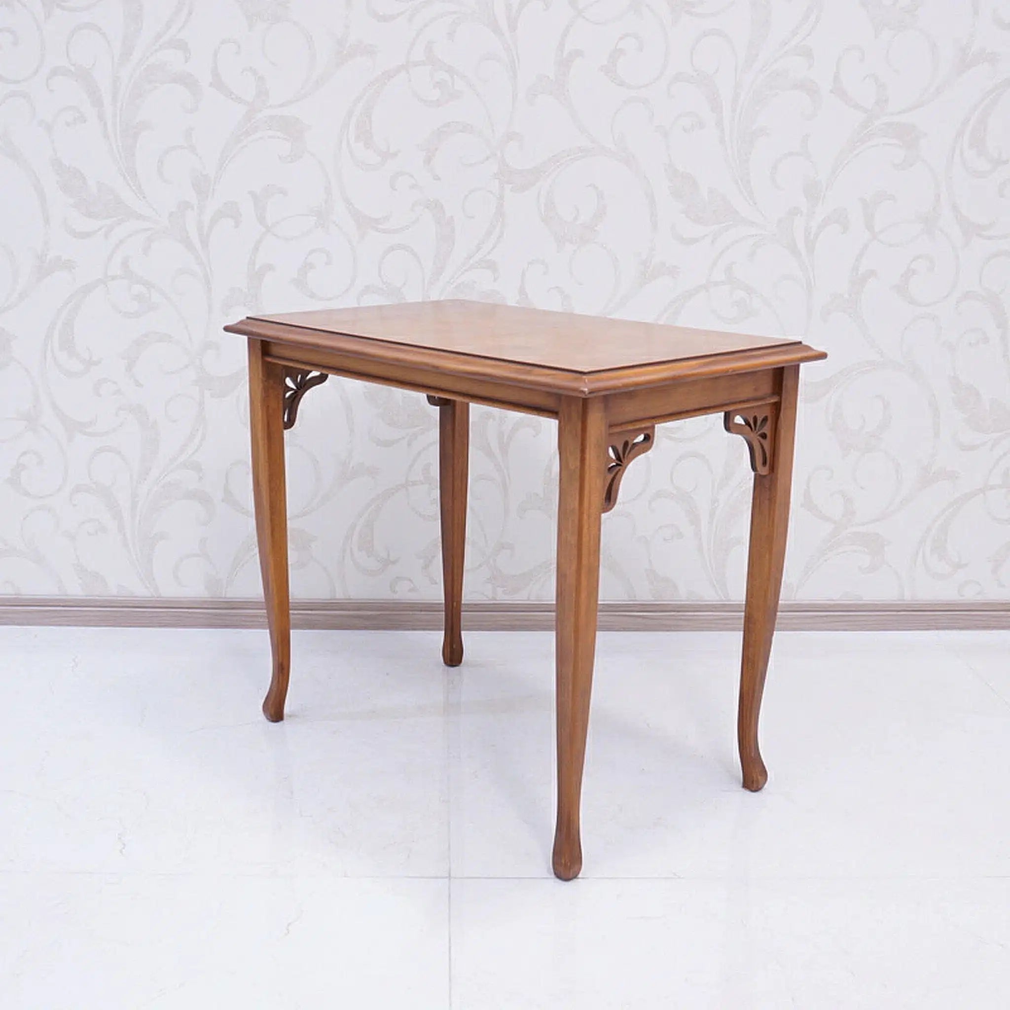 【アンティーク】 ネストテーブル 2点セット / 
 / 猫脚