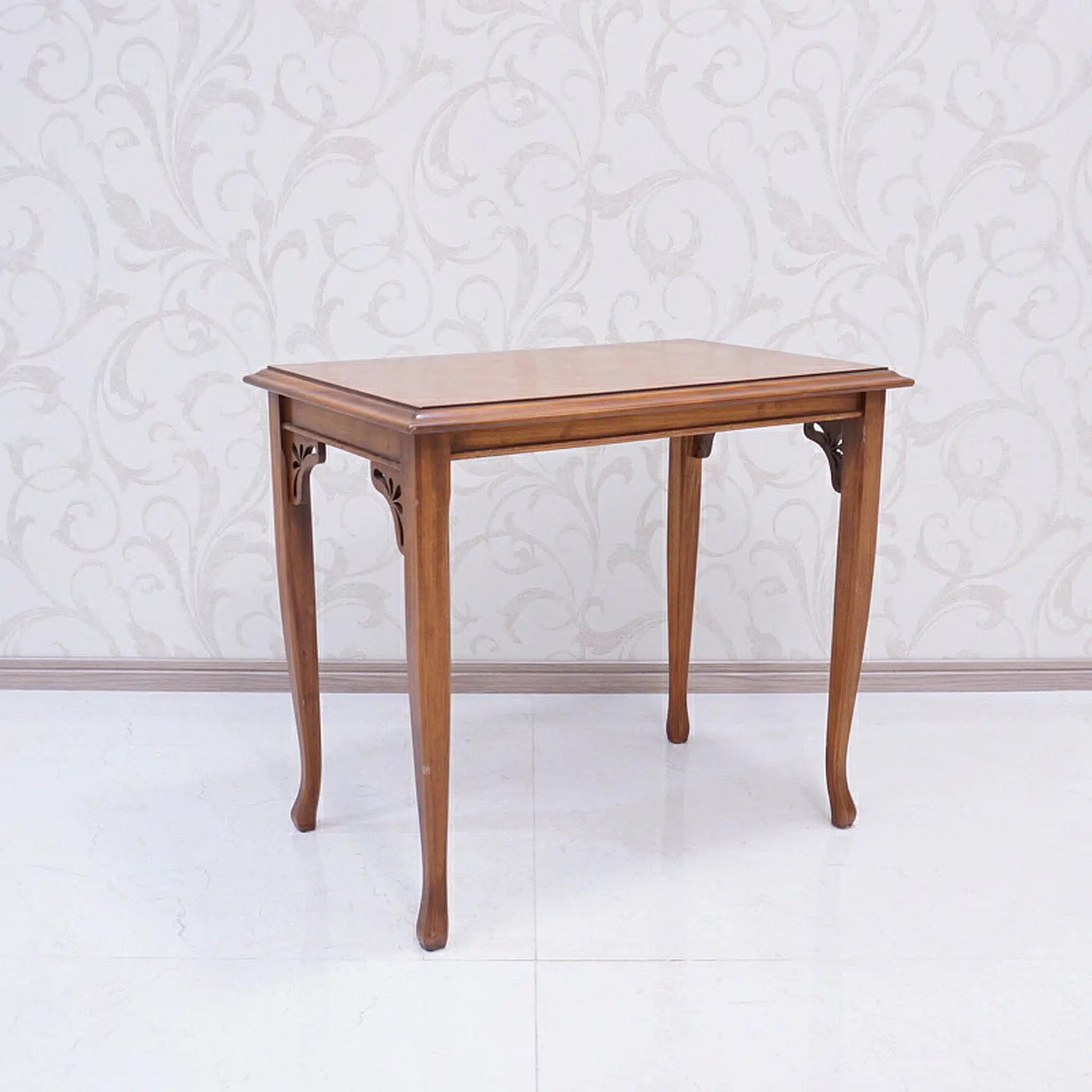 【アンティーク】 ネストテーブル 2点セット / 
 / 猫脚